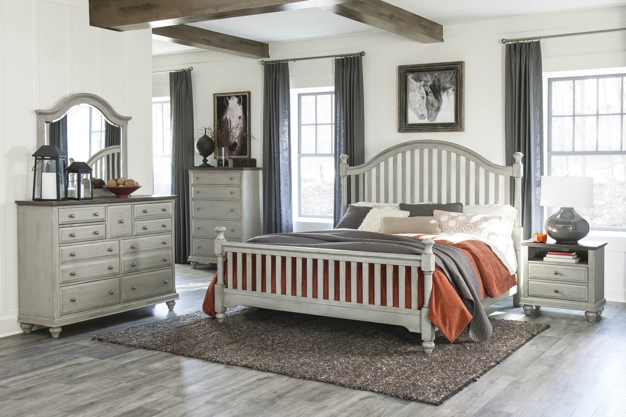 Mossbrook King Size Bed
