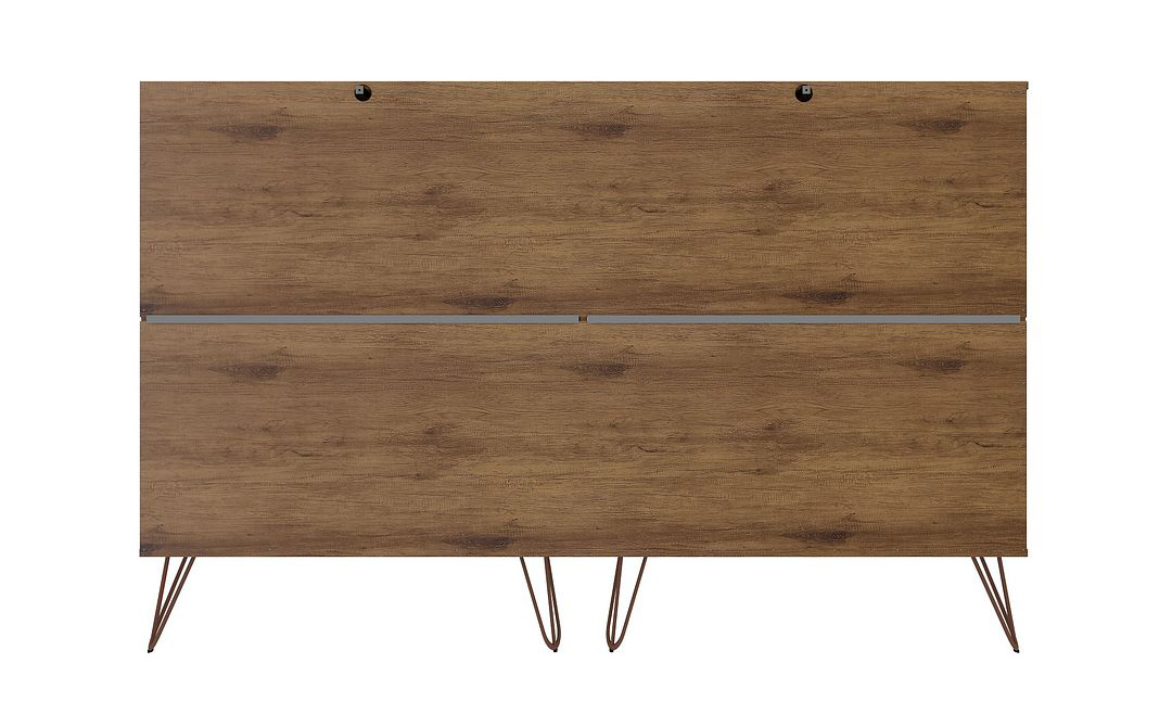 10-Drawer Tall MDF Double Dresser 