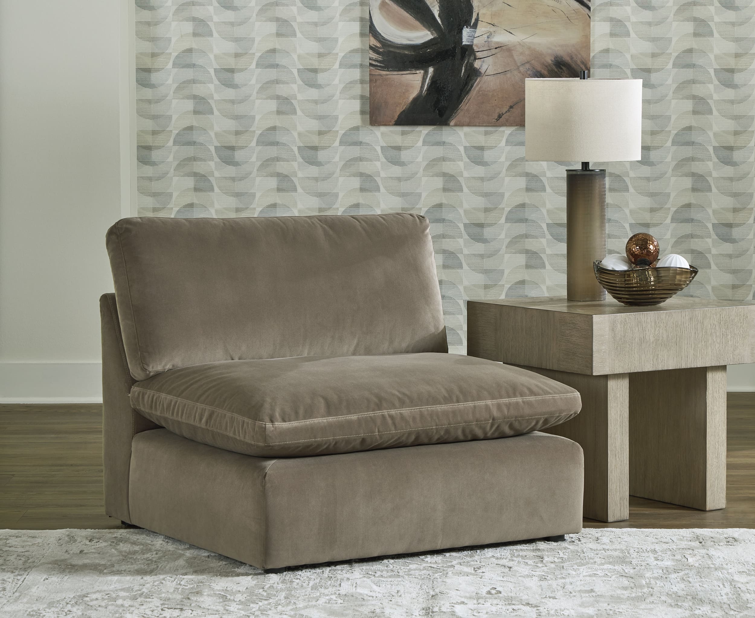 Sophie Armless Chair by Ashley Furniture