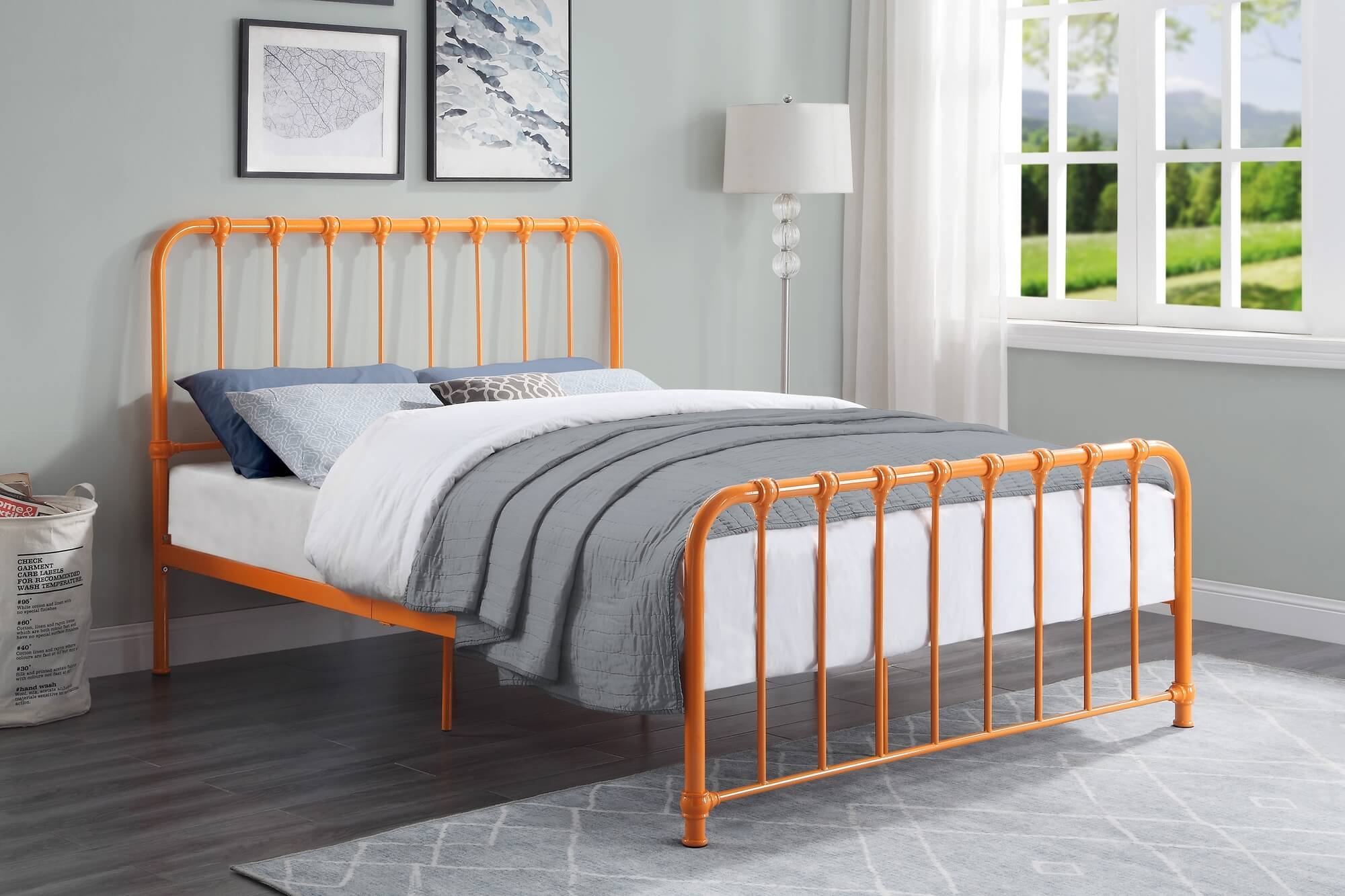 Bethany Metal Platform Bed, Full Size