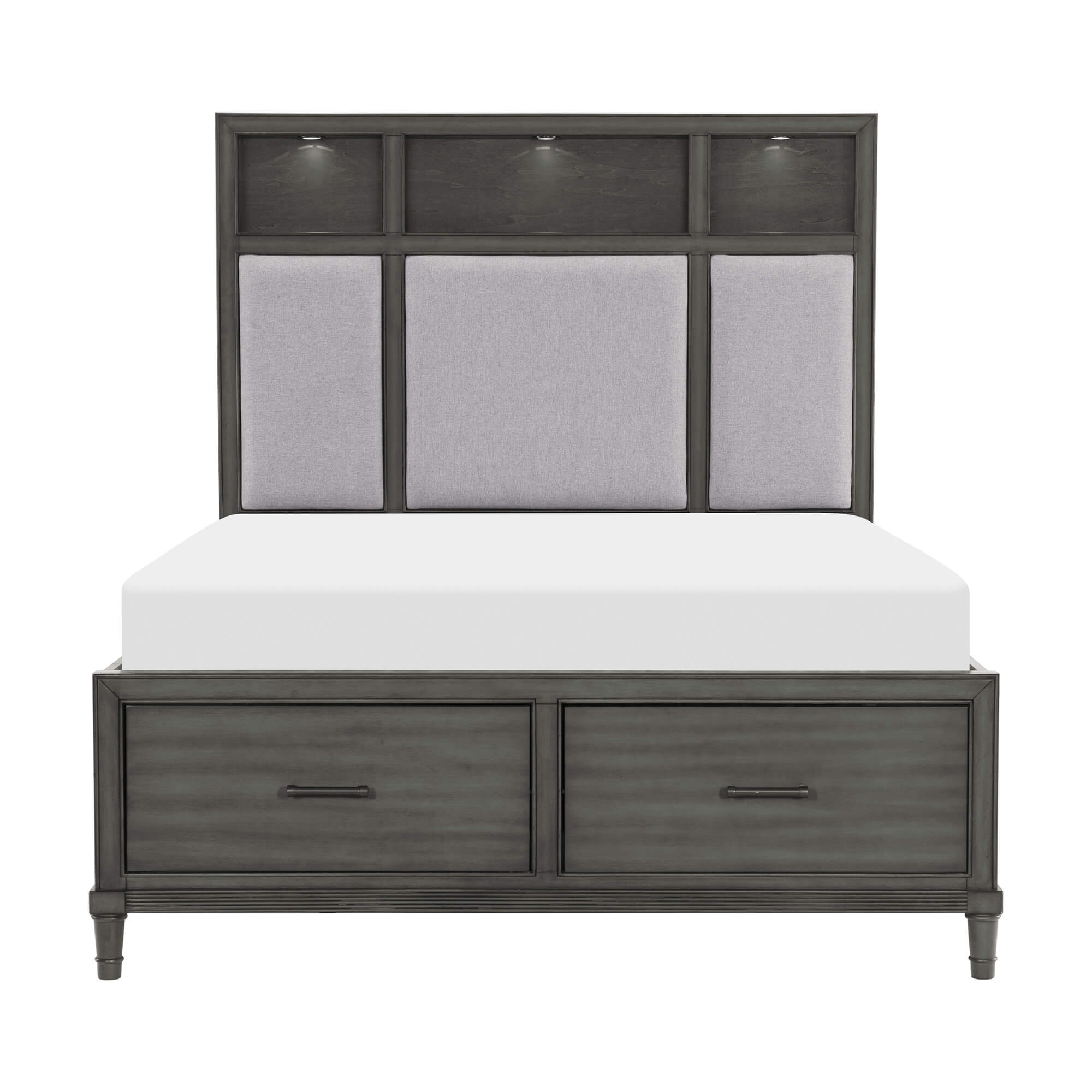 Wittenberry Queen Size Storage Bed with LED Lighting 