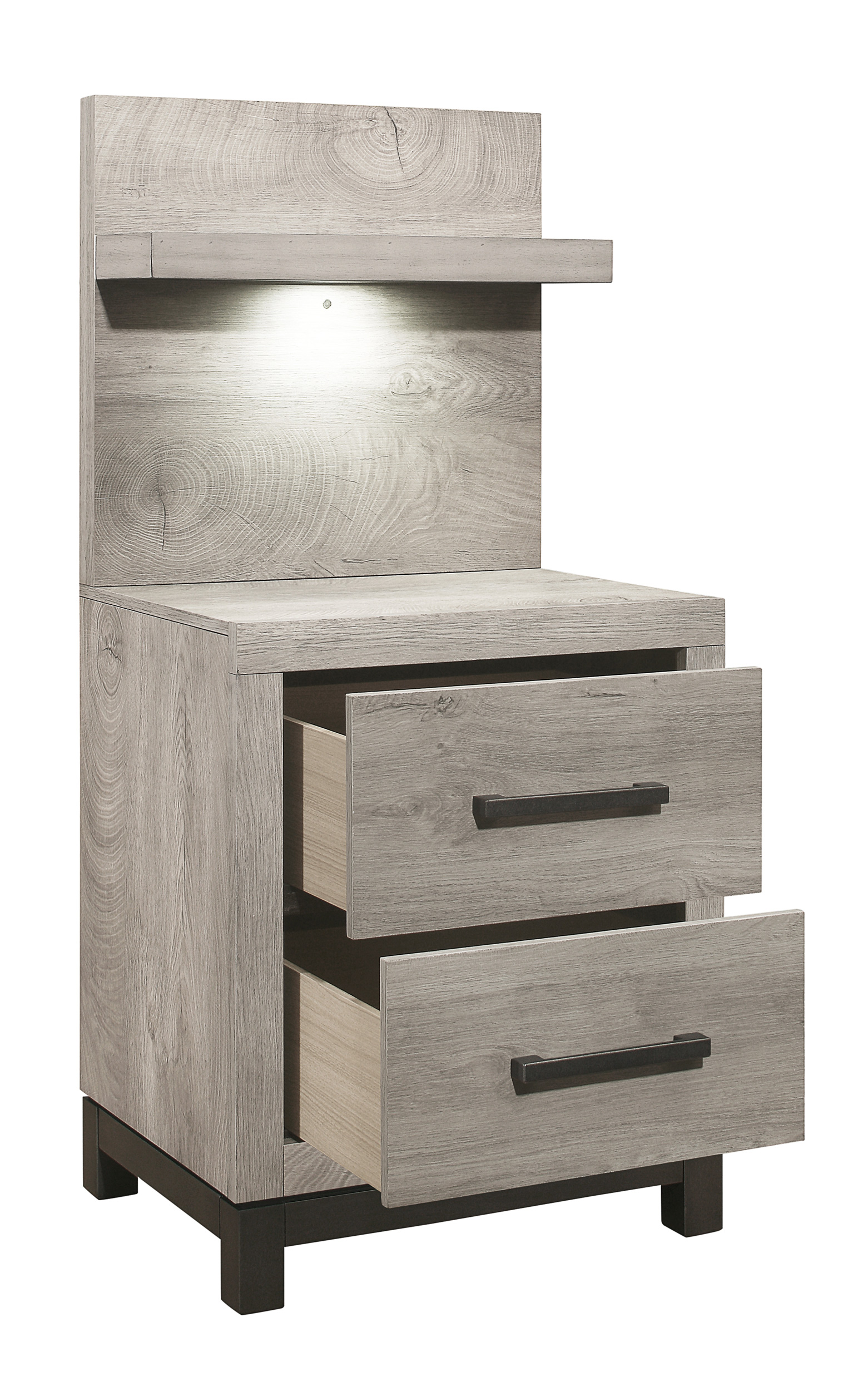 Zephyr Melamine/Wood Panel Bedroom Set