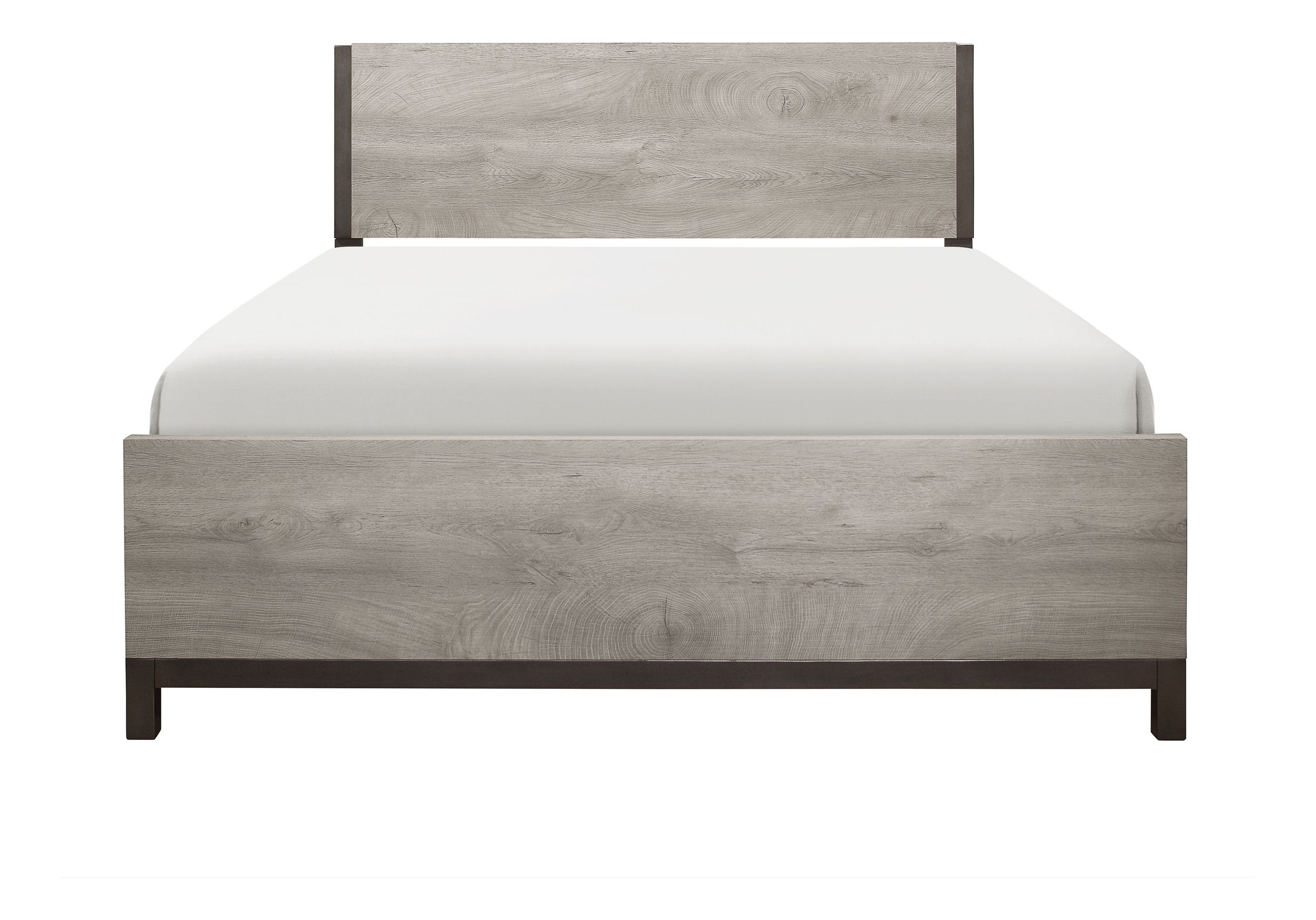 Zephyr Melamine/Wood Eastern King Panel Bed