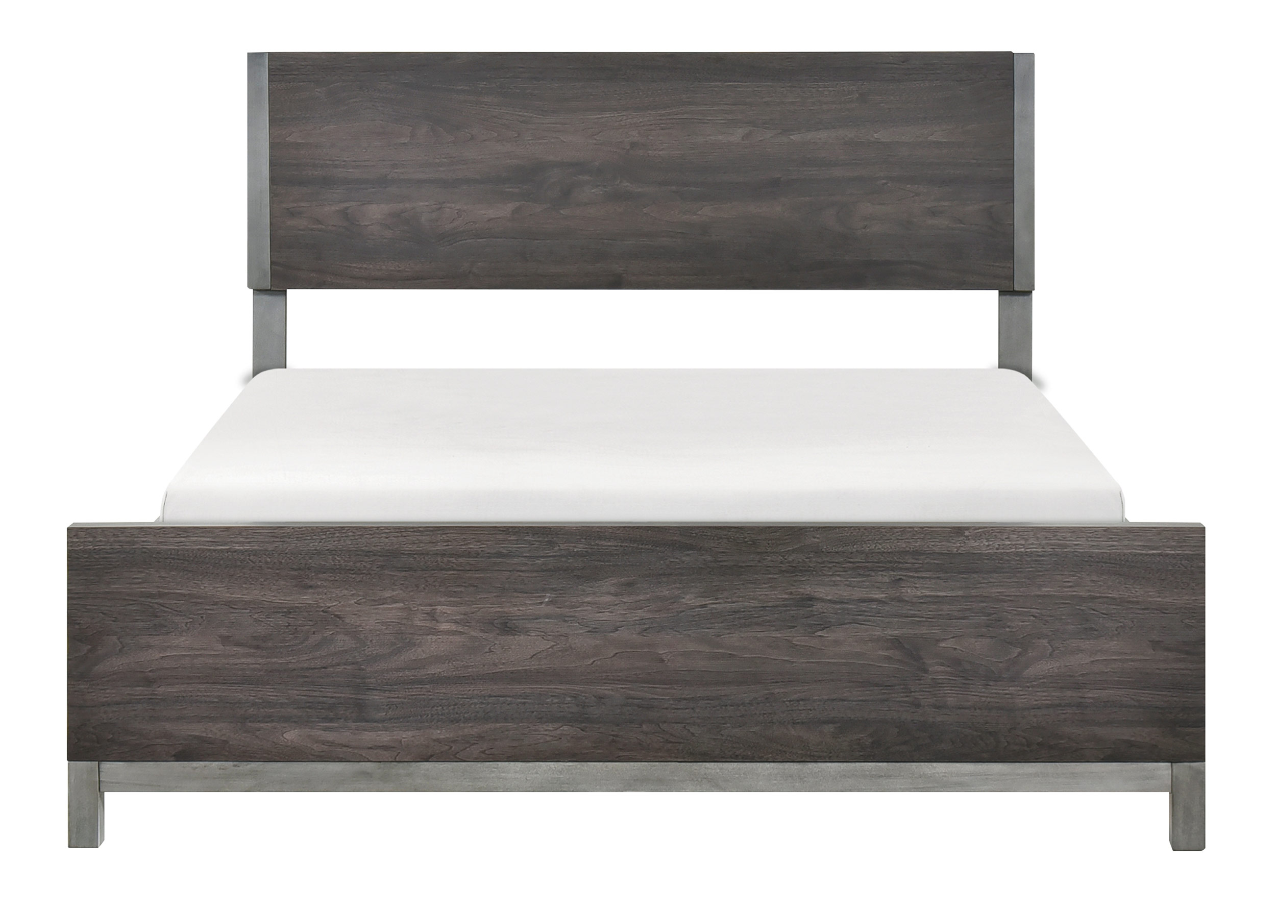 Zephyr Melamine/Wood Queen Panel Bed