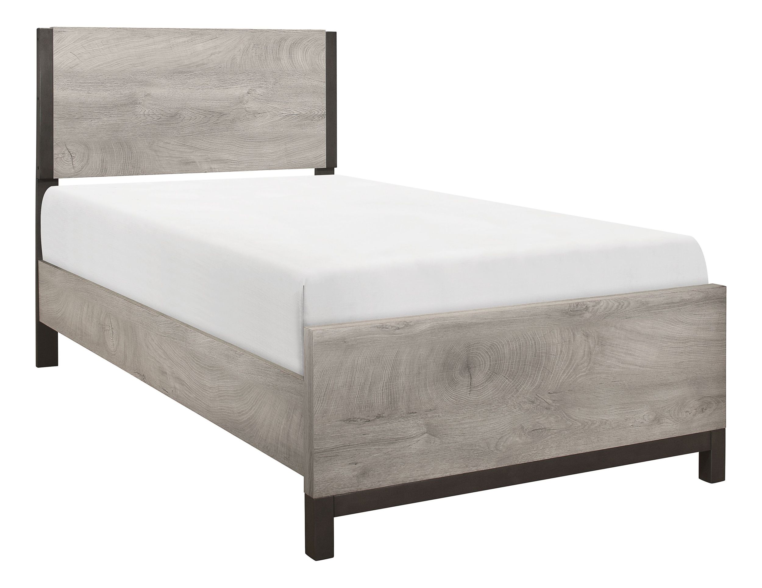 Zephyr Melamine/Wood Panel Bed