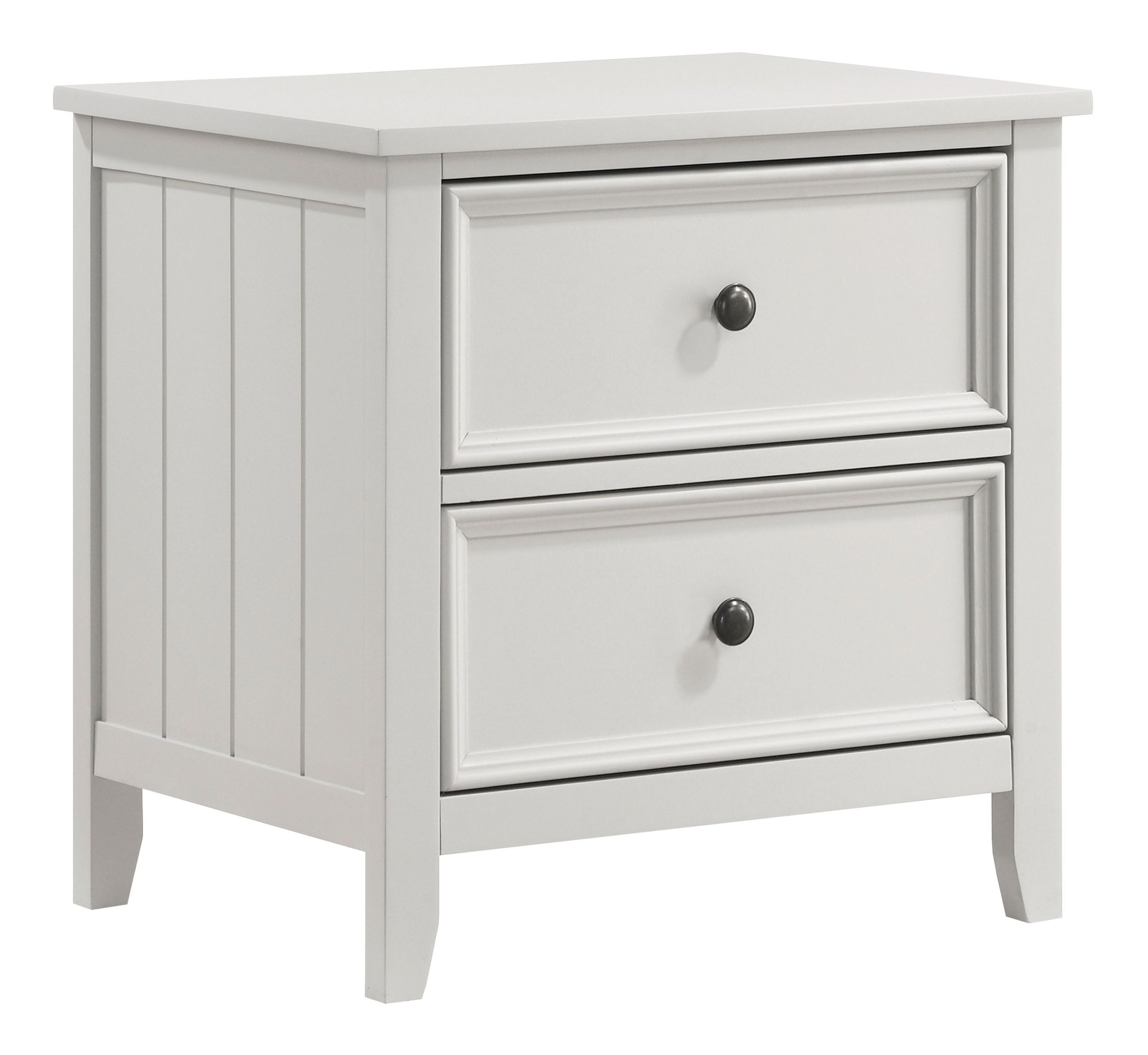 Donahue Wood 2-Drawer Night Stand