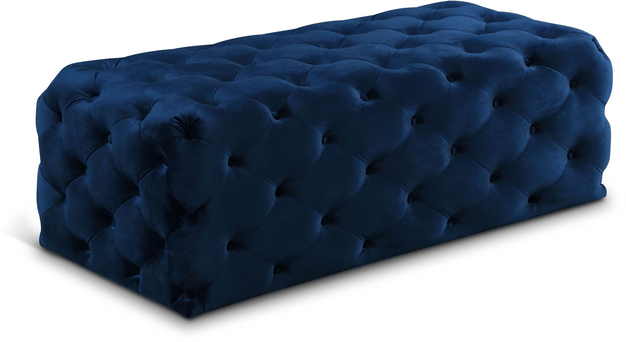 Casey Velvet Ottoman/Bench