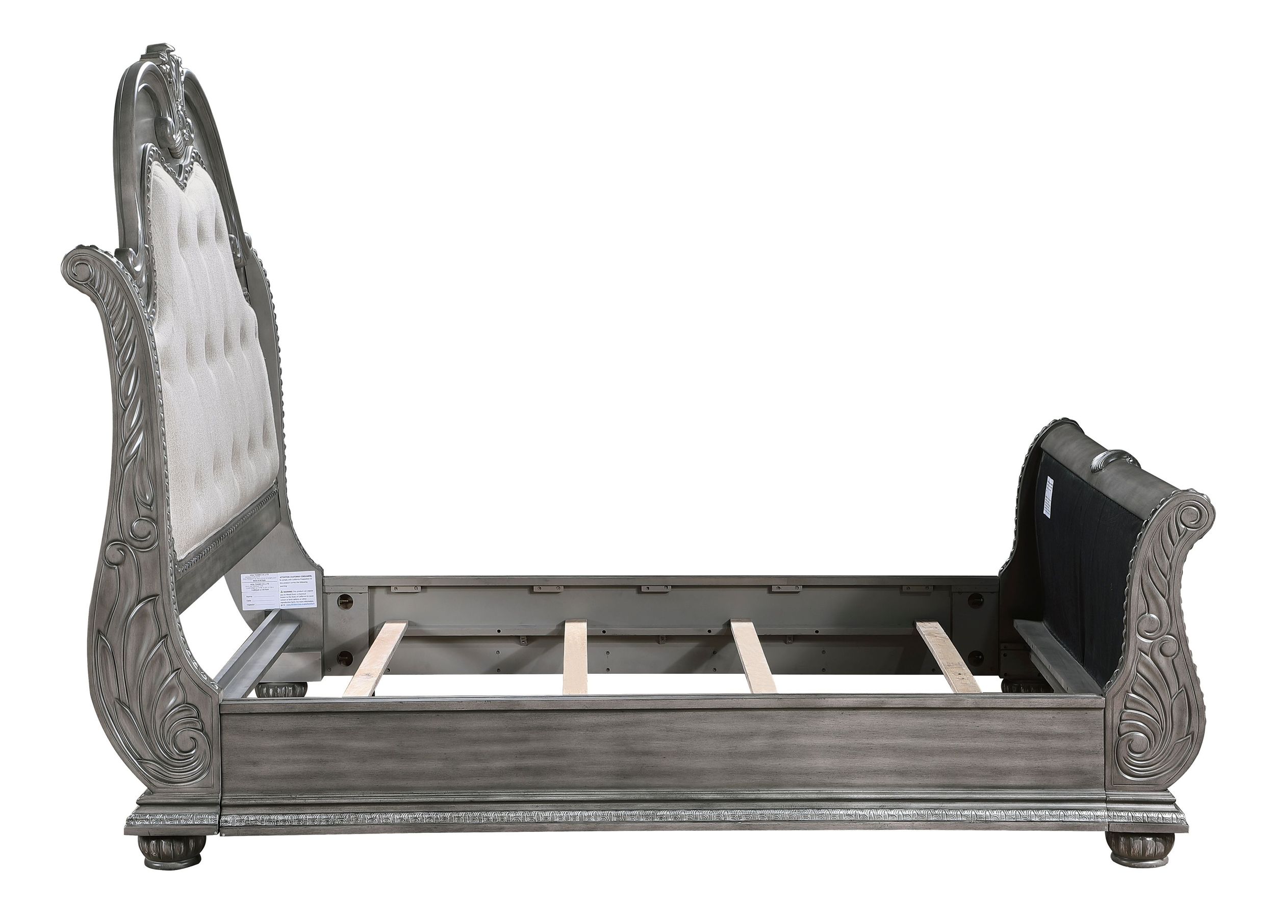 Bennington Polyester/Wood Eastern King Panel Bed