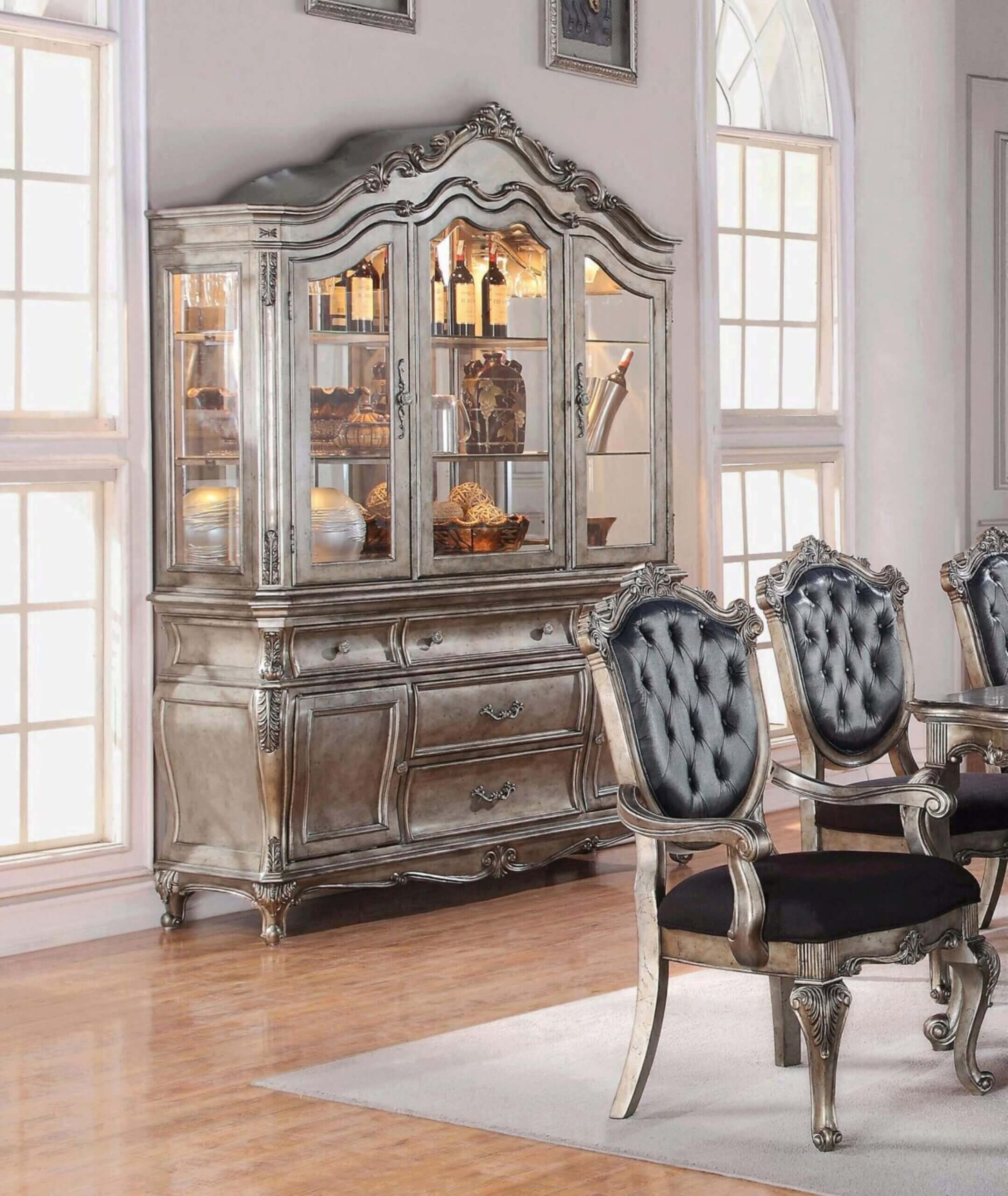 Chantelle Veneer China Cabinet