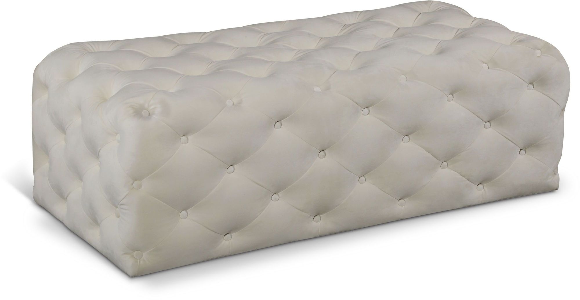 Casey Velvet Ottoman/Bench