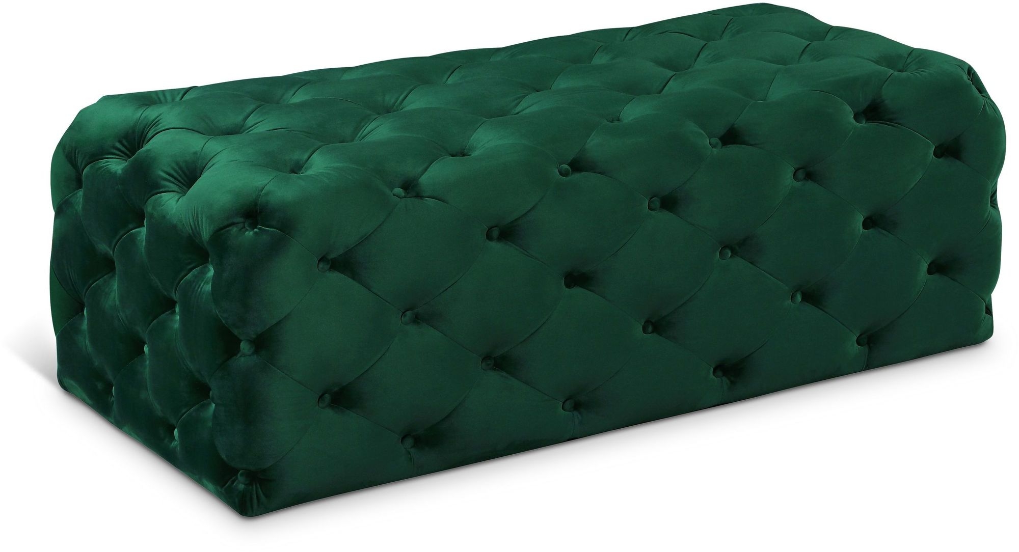 Casey Velvet Ottoman/Bench