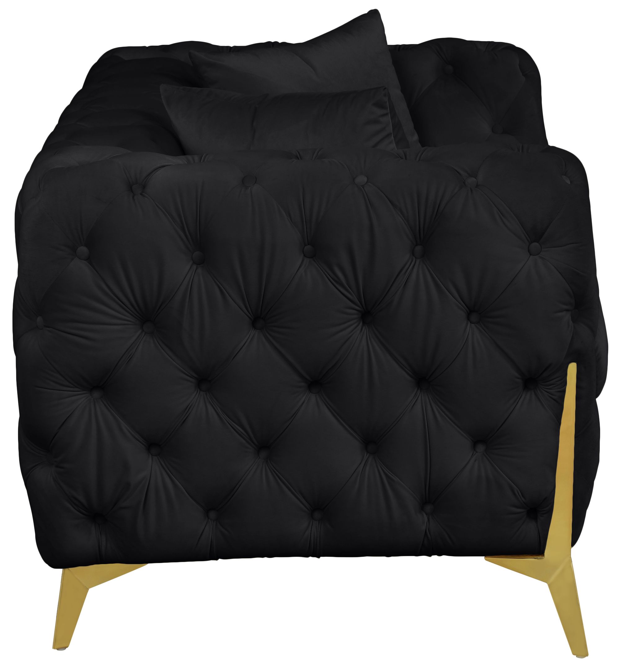 Kingdom Velvet Loveseat