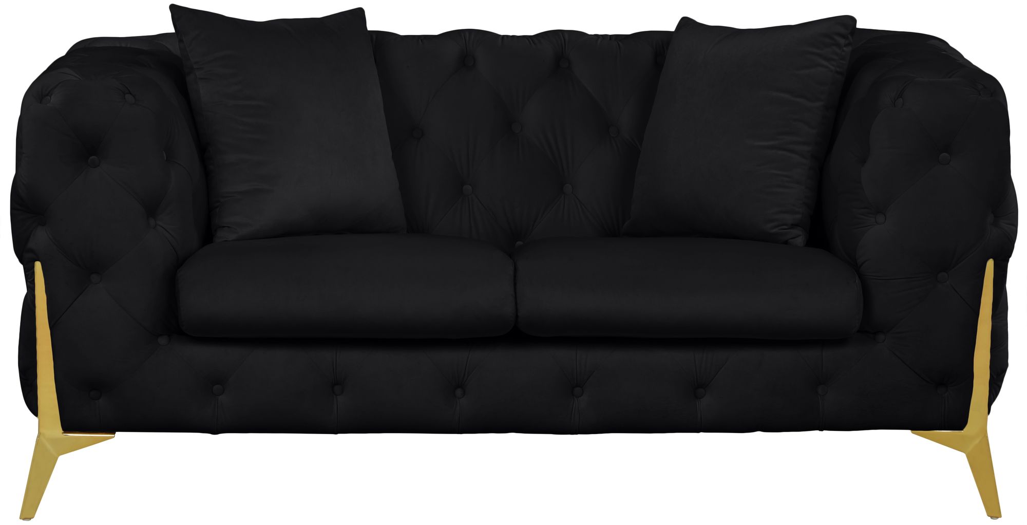 Kingdom Velvet Loveseat