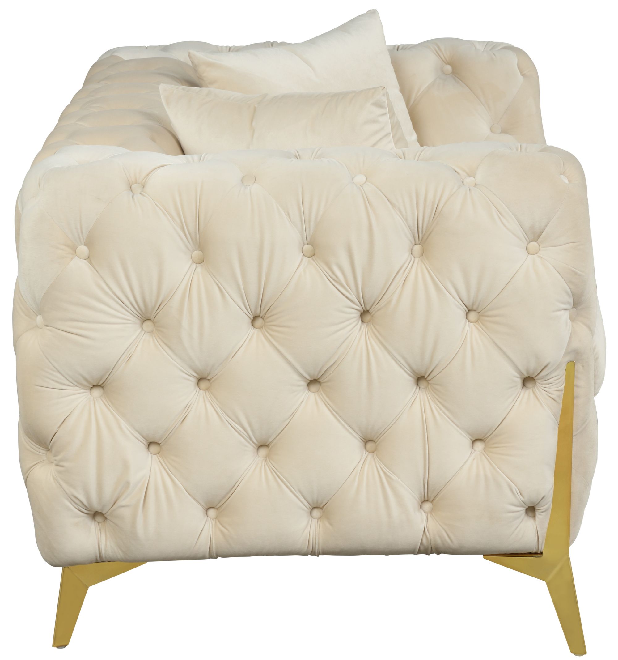 Kingdom Velvet Loveseat