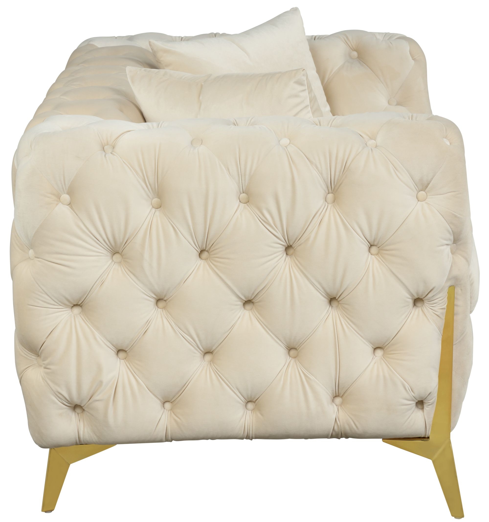Kingdom Velvet Loveseat