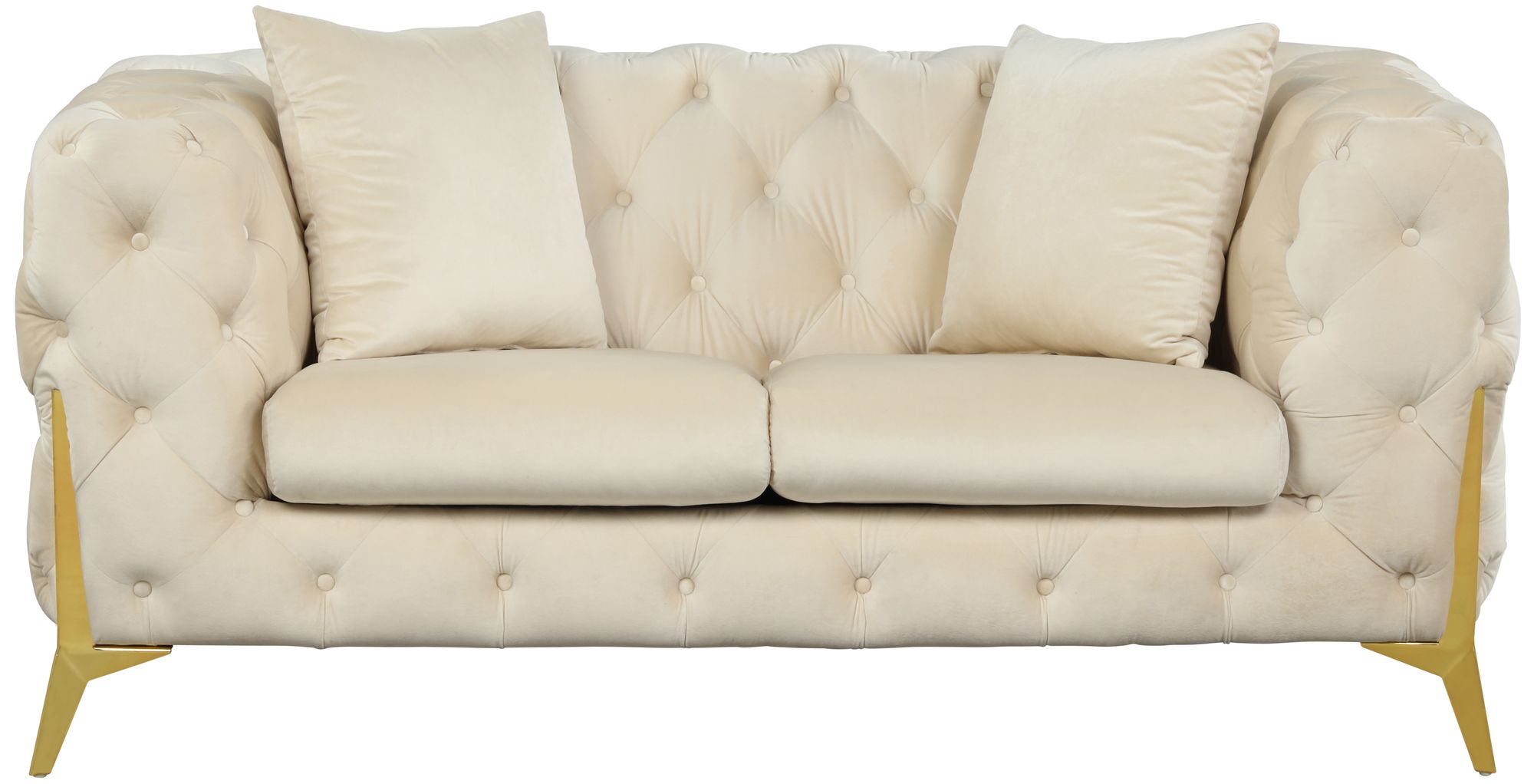 Kingdom Velvet Loveseat