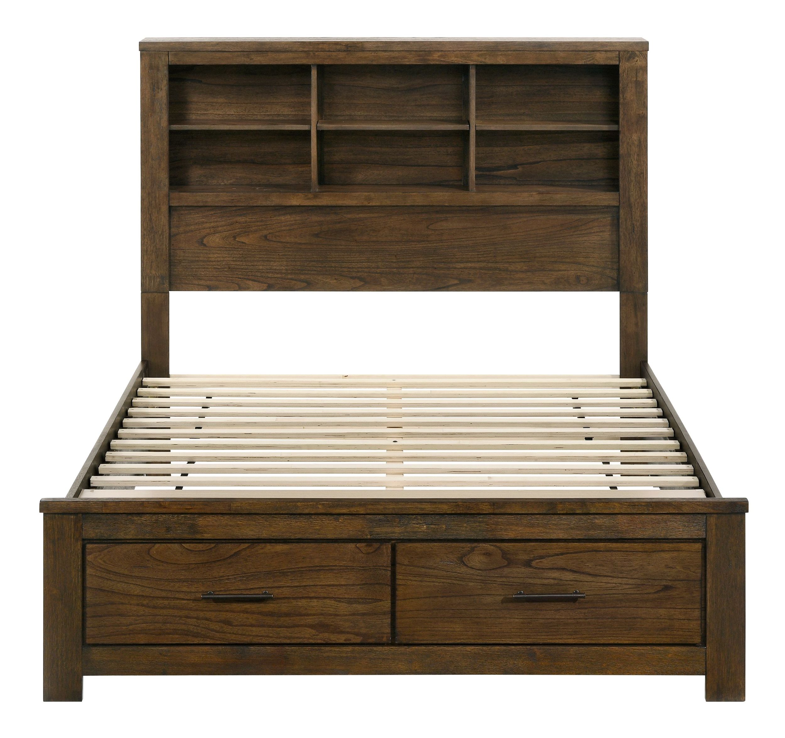 Sullivan Wood Queen Storage Platform Bed