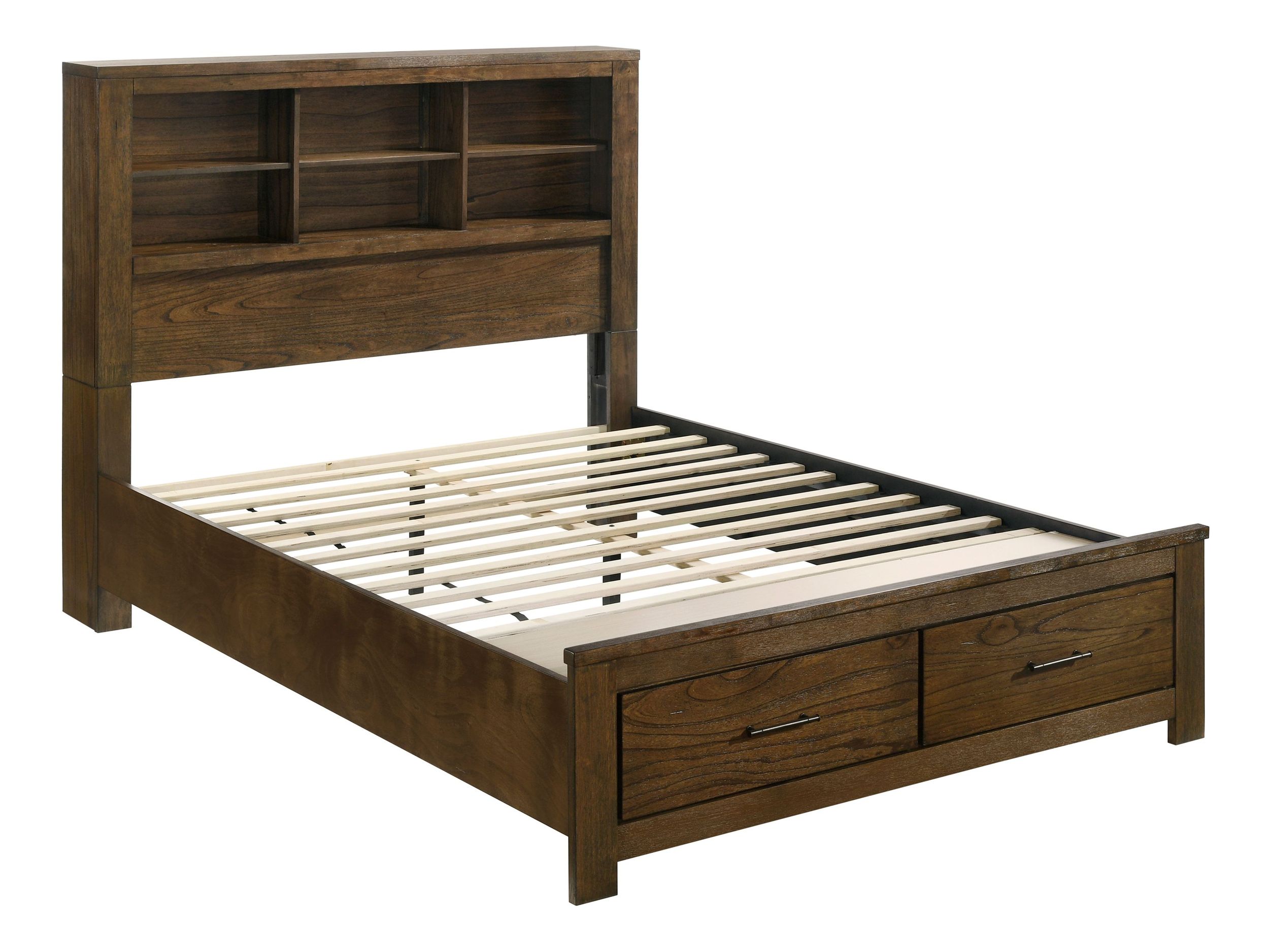 Sullivan Wood Storage Platform Bedroom Set