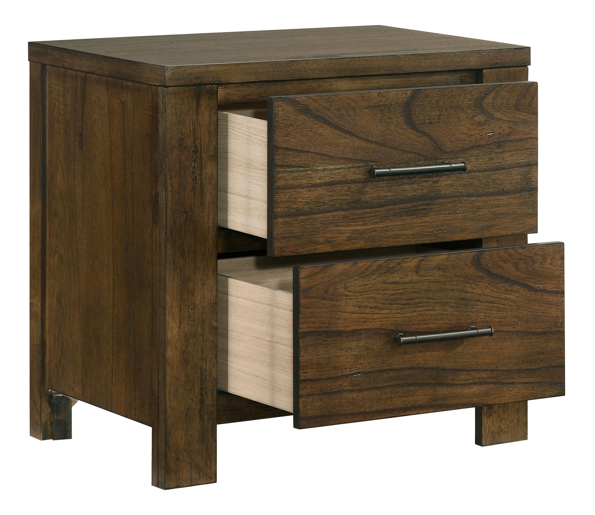 Sullivan Wood 2-Drawer Night Stand