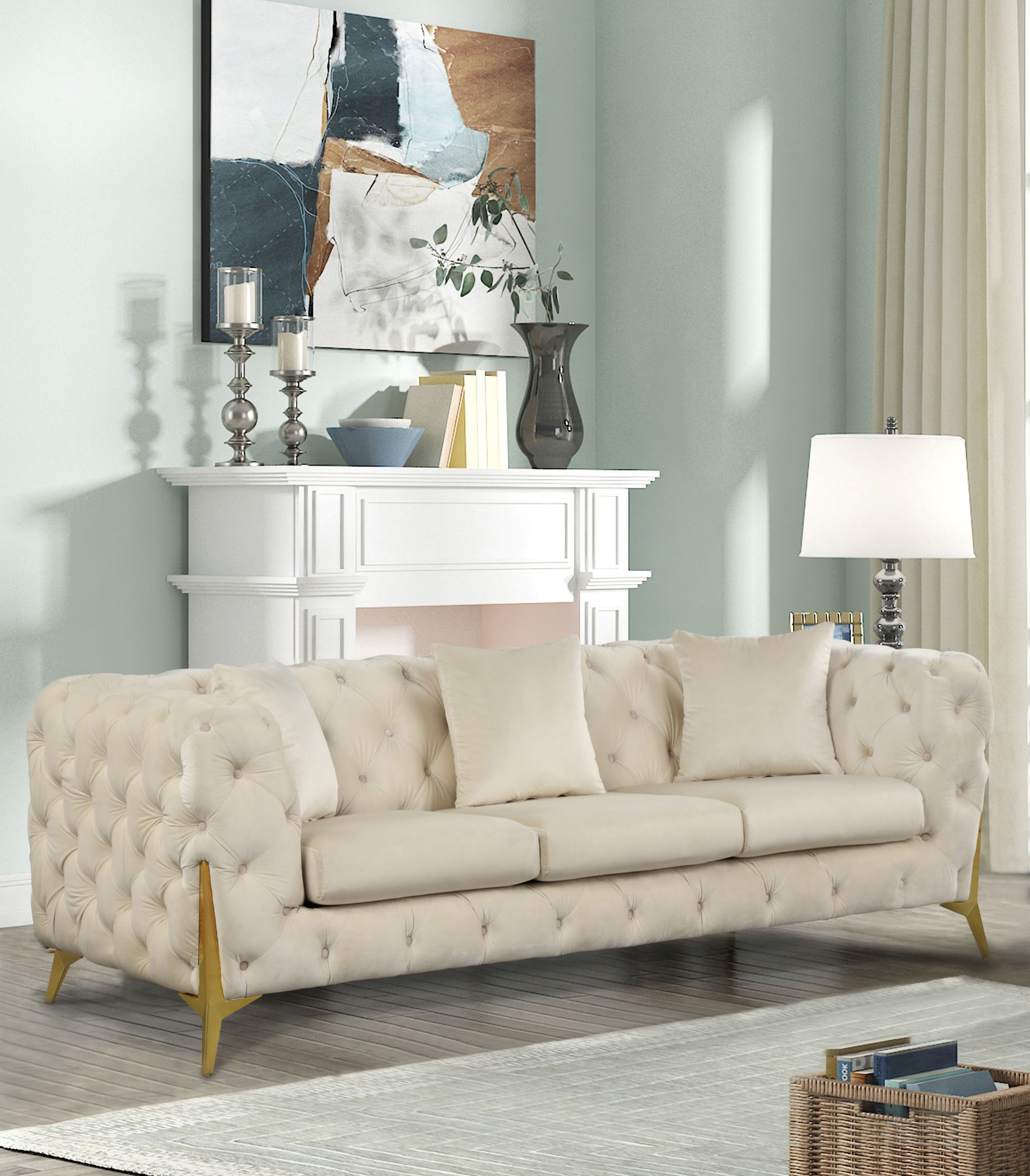 Kingdom Velvet Sofa