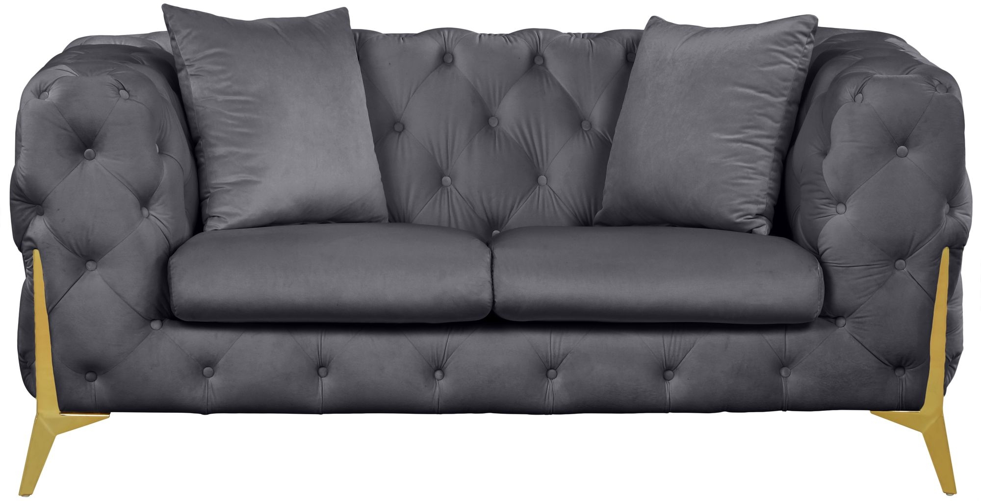 Kingdom Velvet Loveseat