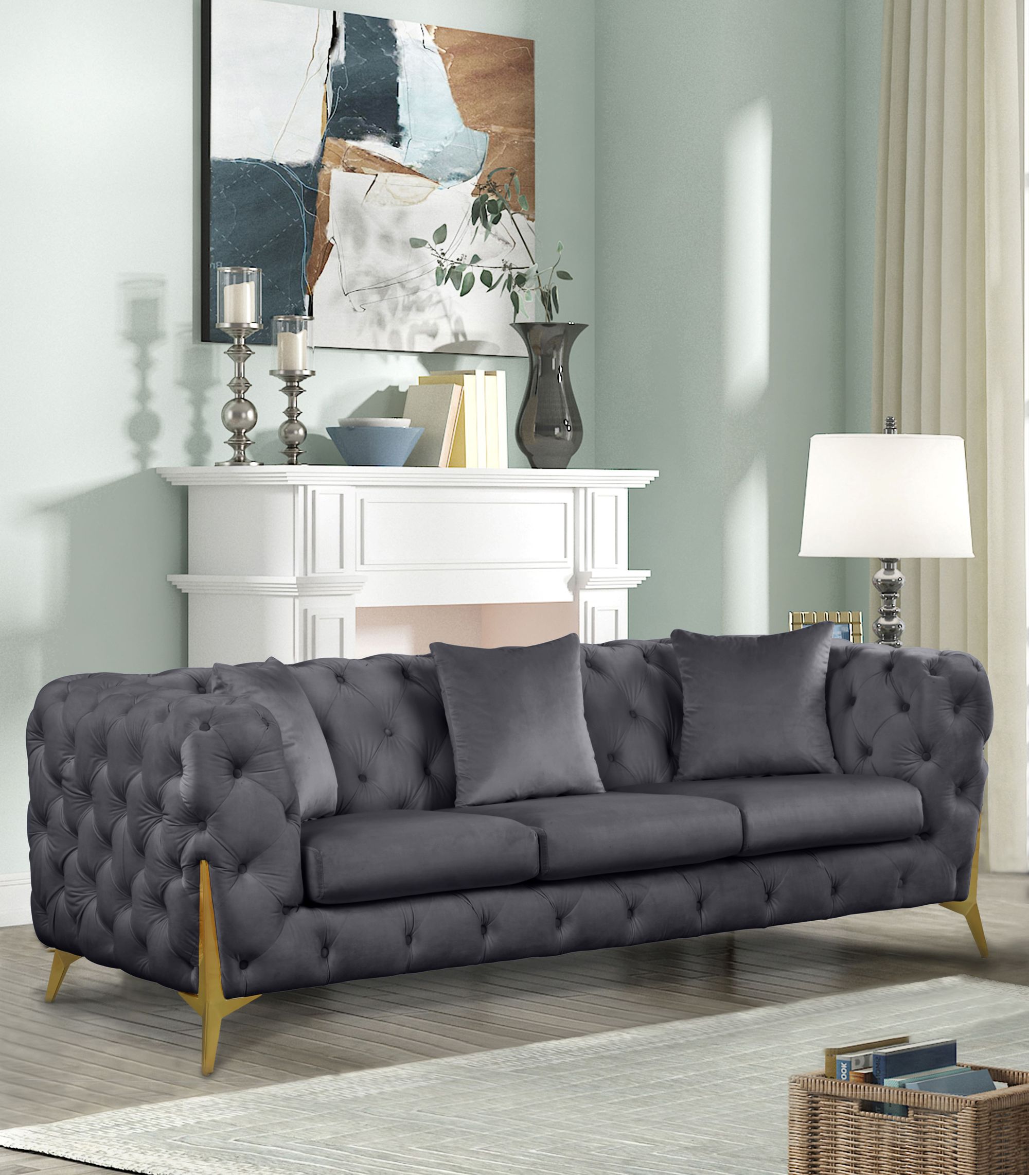 Kingdom Velvet Sofa