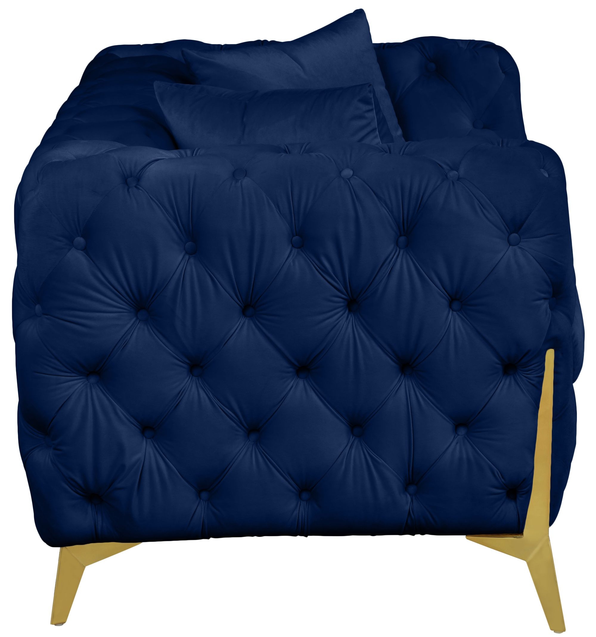 Kingdom Velvet Loveseat