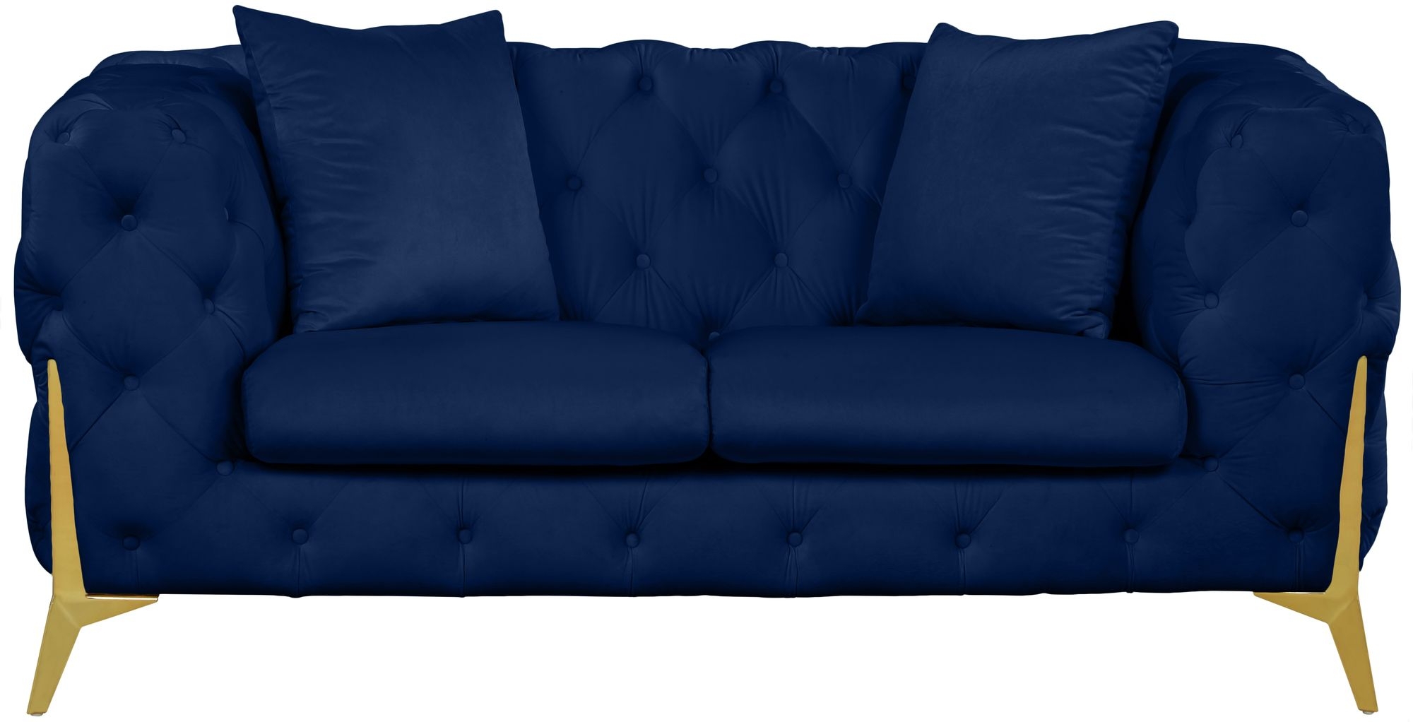 Kingdom Velvet Loveseat