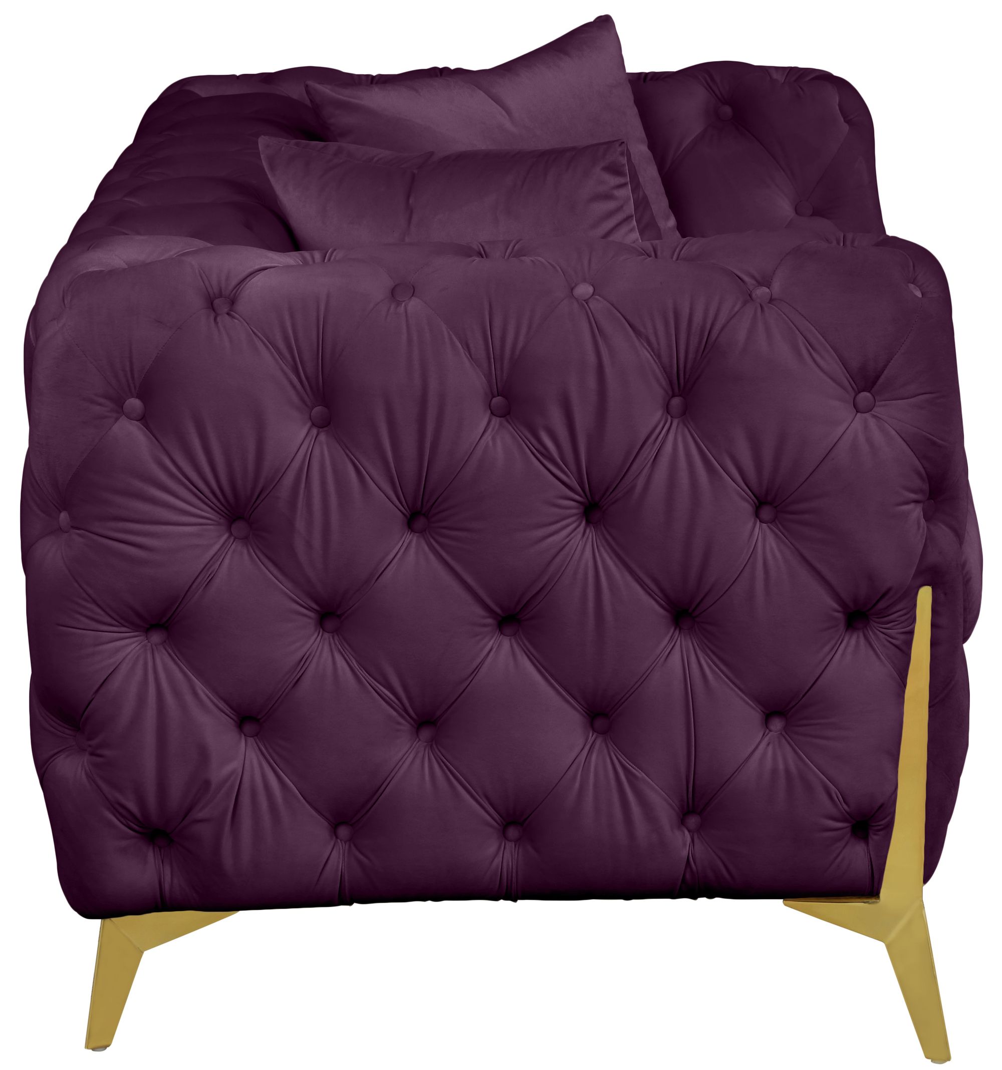 Kingdom Velvet Loveseat