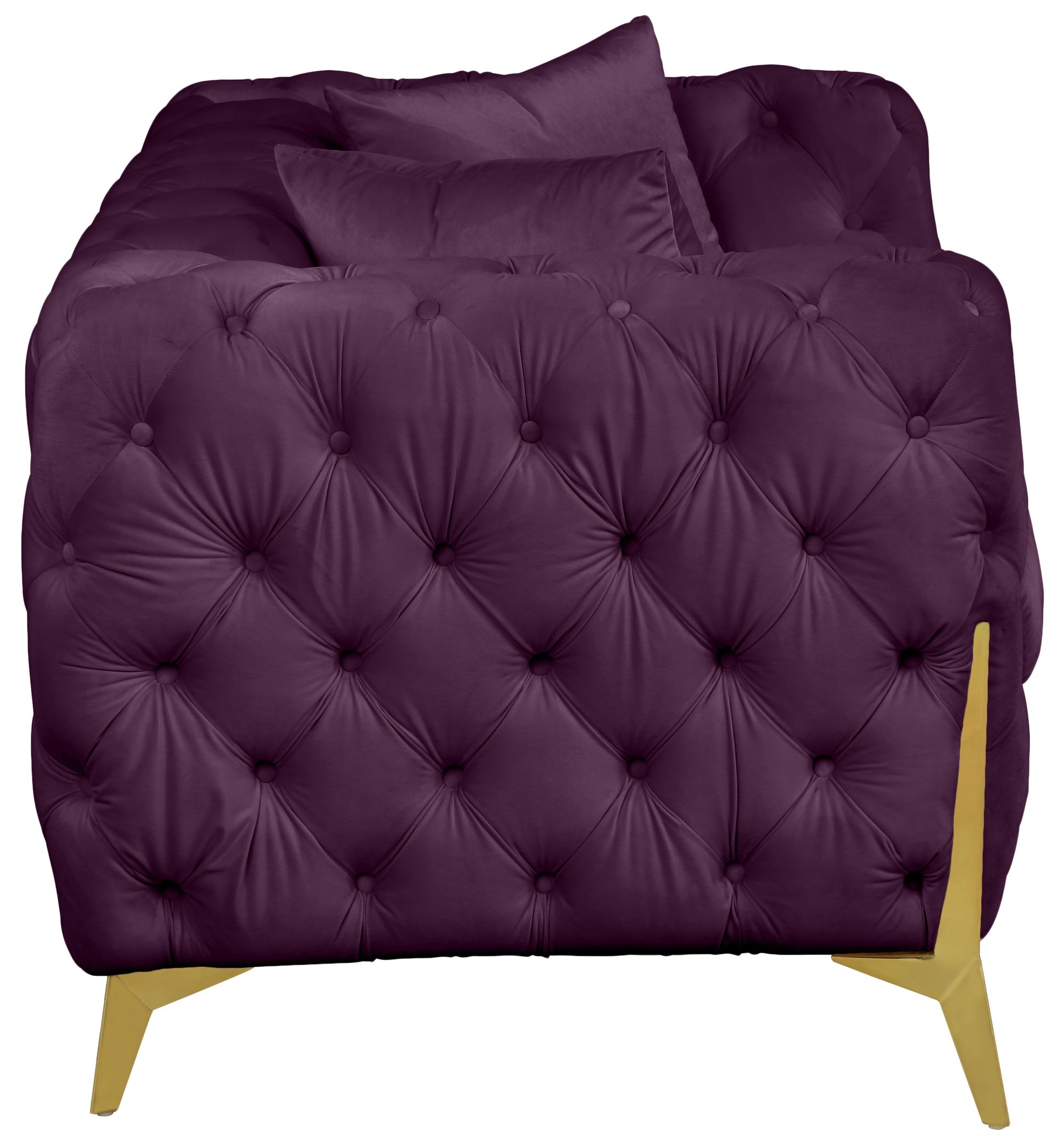 Kingdom Velvet Loveseat