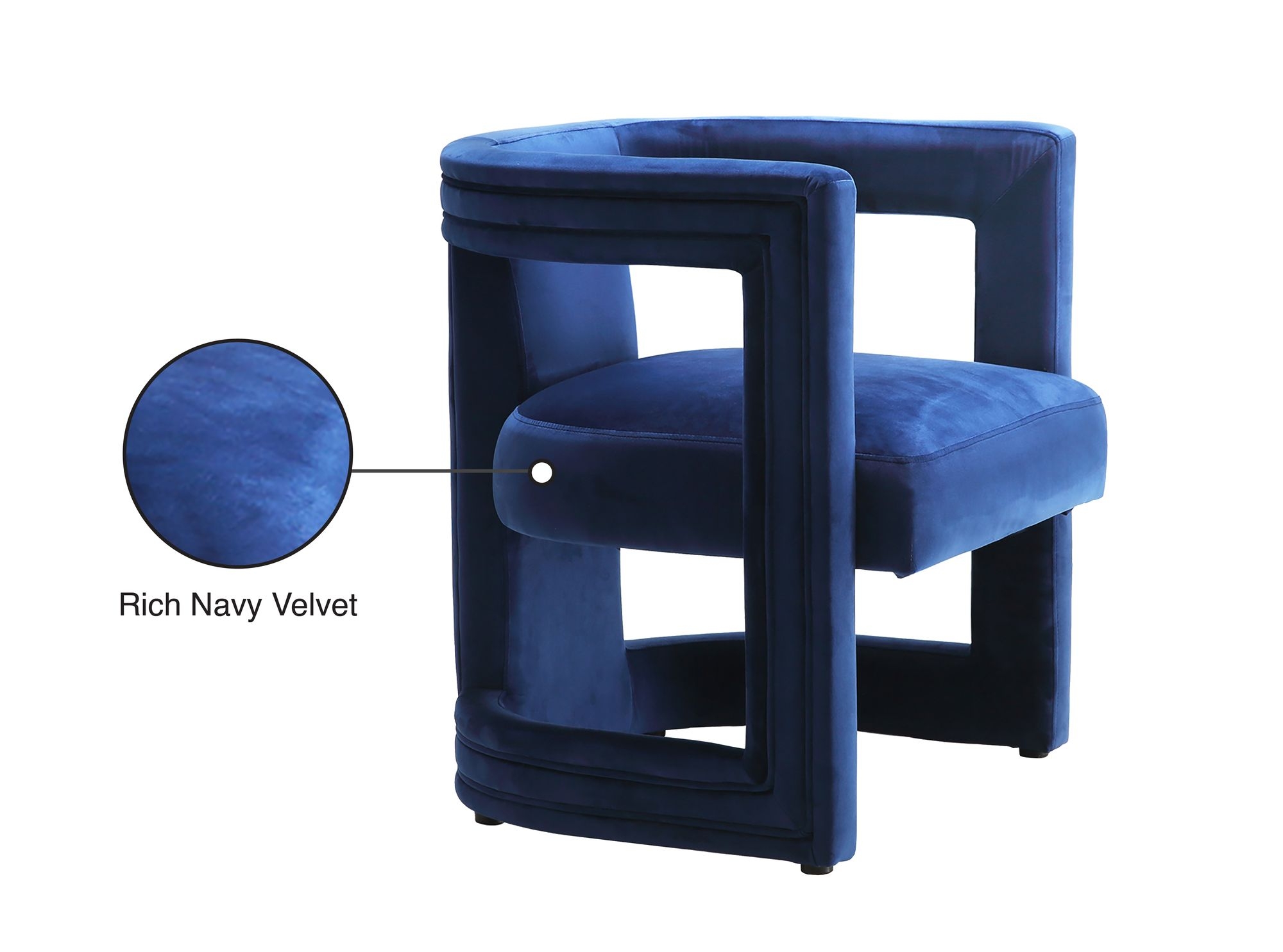 Blair Velvet Accent Chair