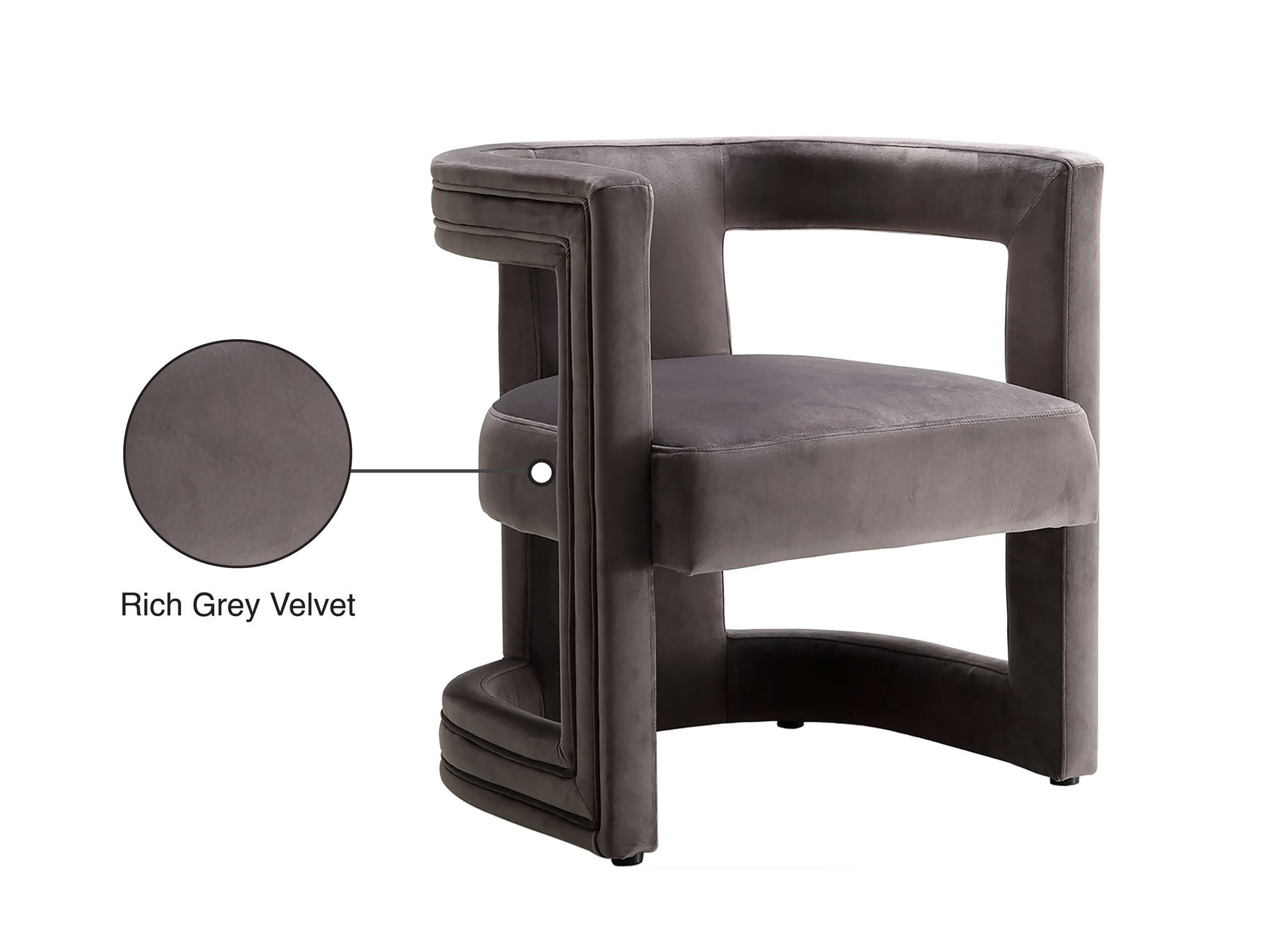 Blair Velvet Accent Chair