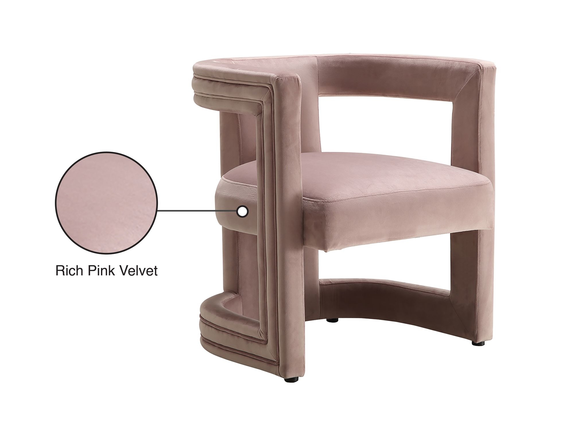 Blair Velvet Accent Chair