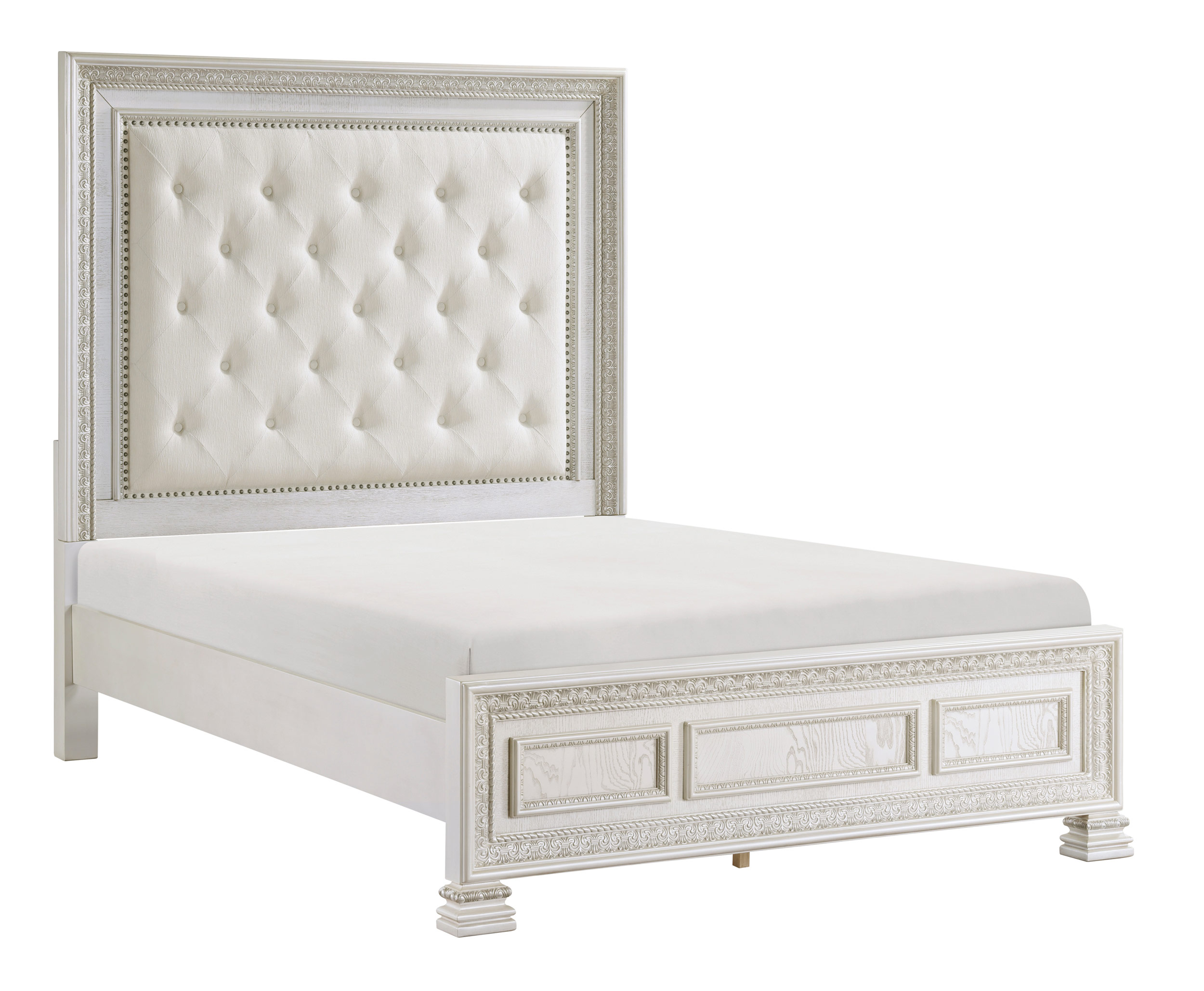 Theodora Polyester/Wood Panel Bedroom Set