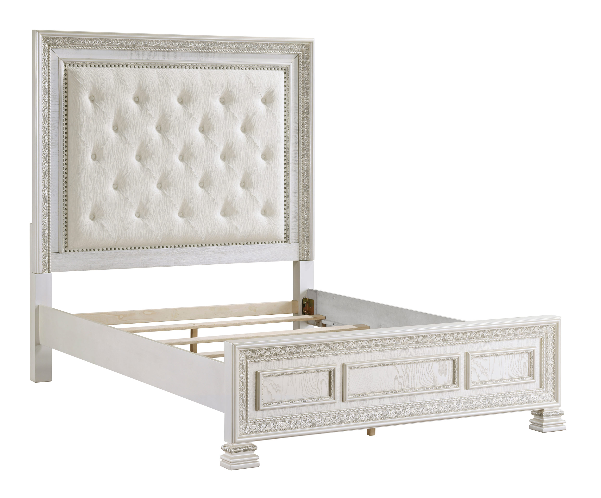 Theodora Polyester/Wood Panel Bedroom Set