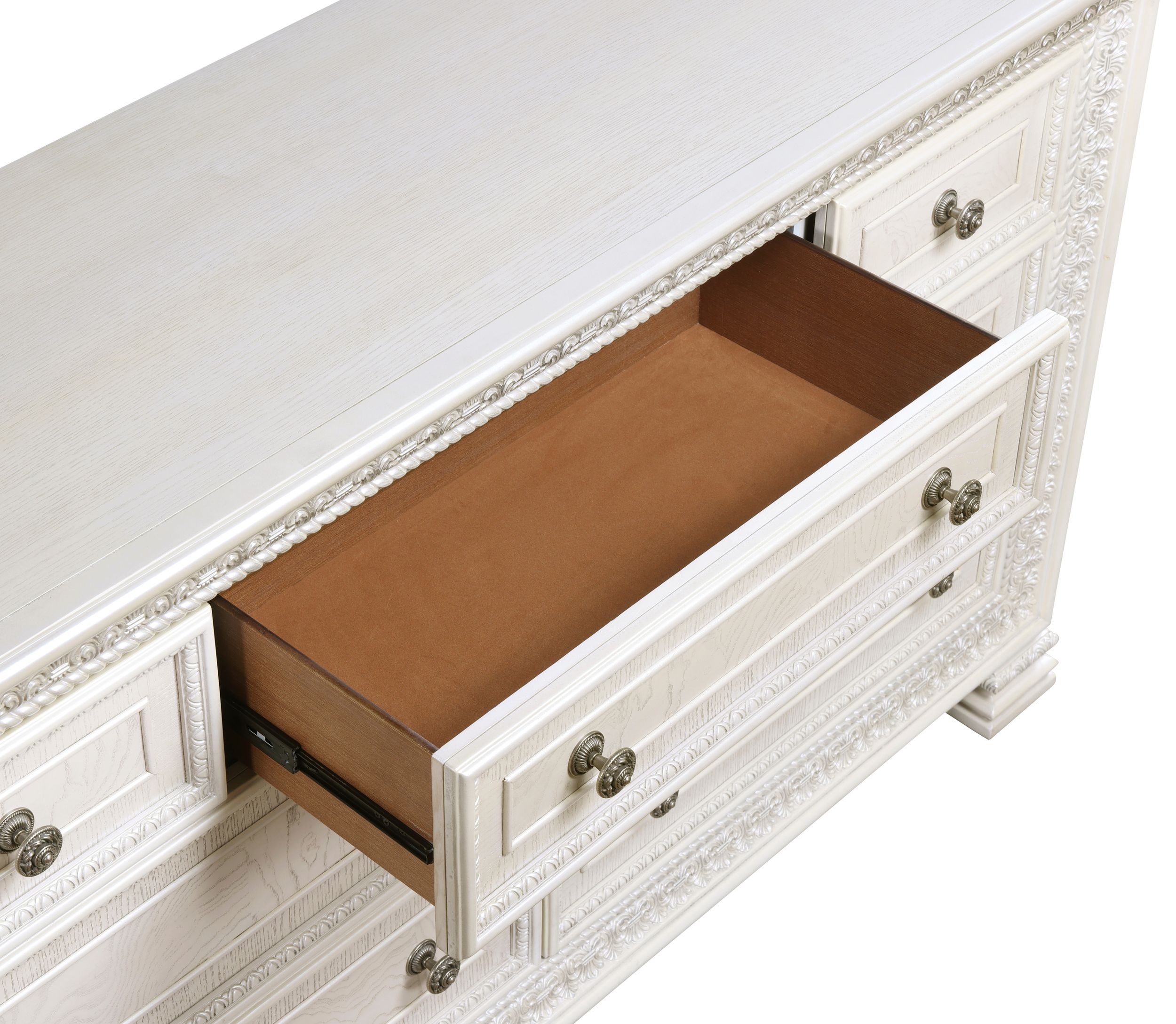 Theodora Polyester/Wood Panel Bedroom Set