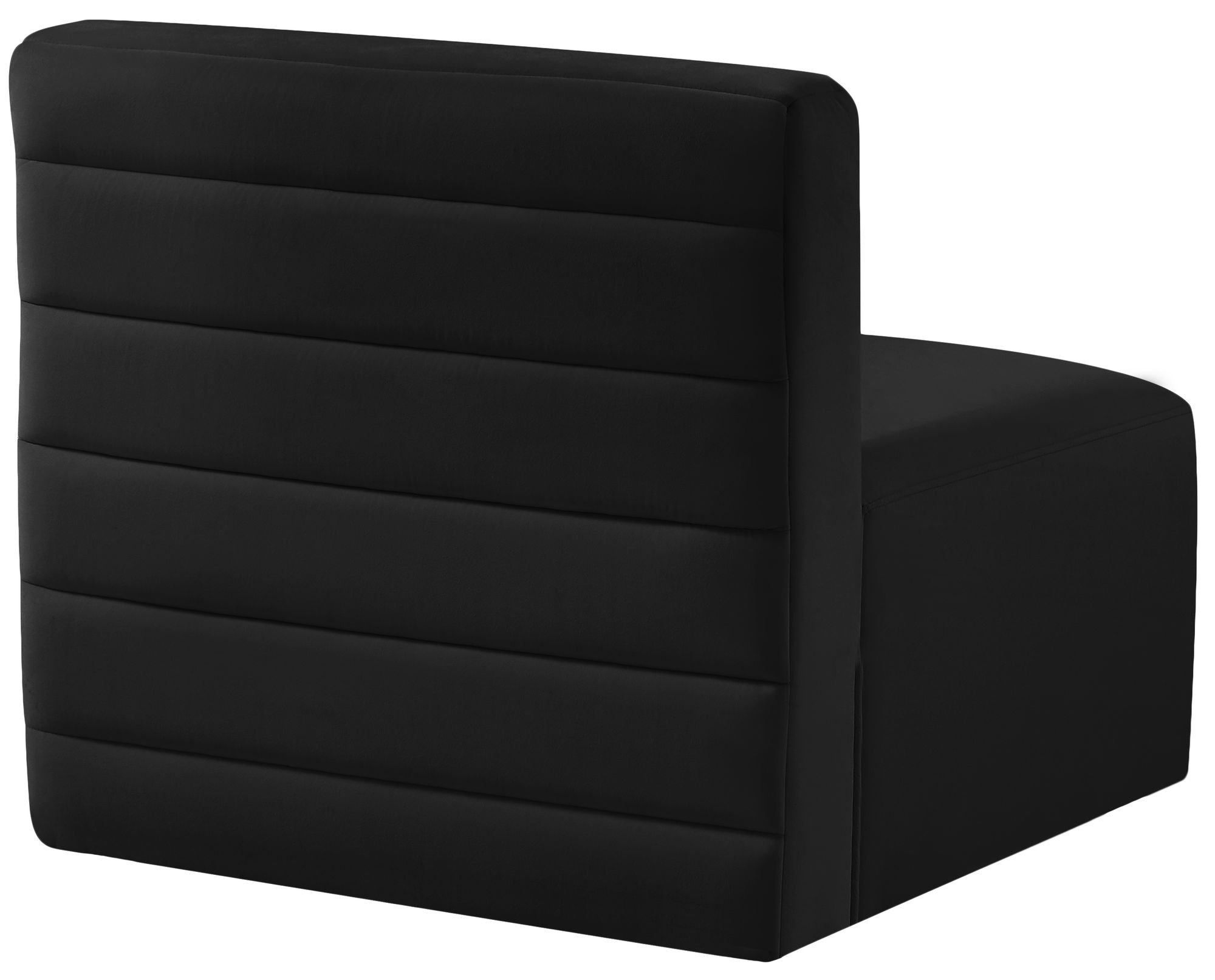 Quincy Velvet Modular Comfort Armless Chair