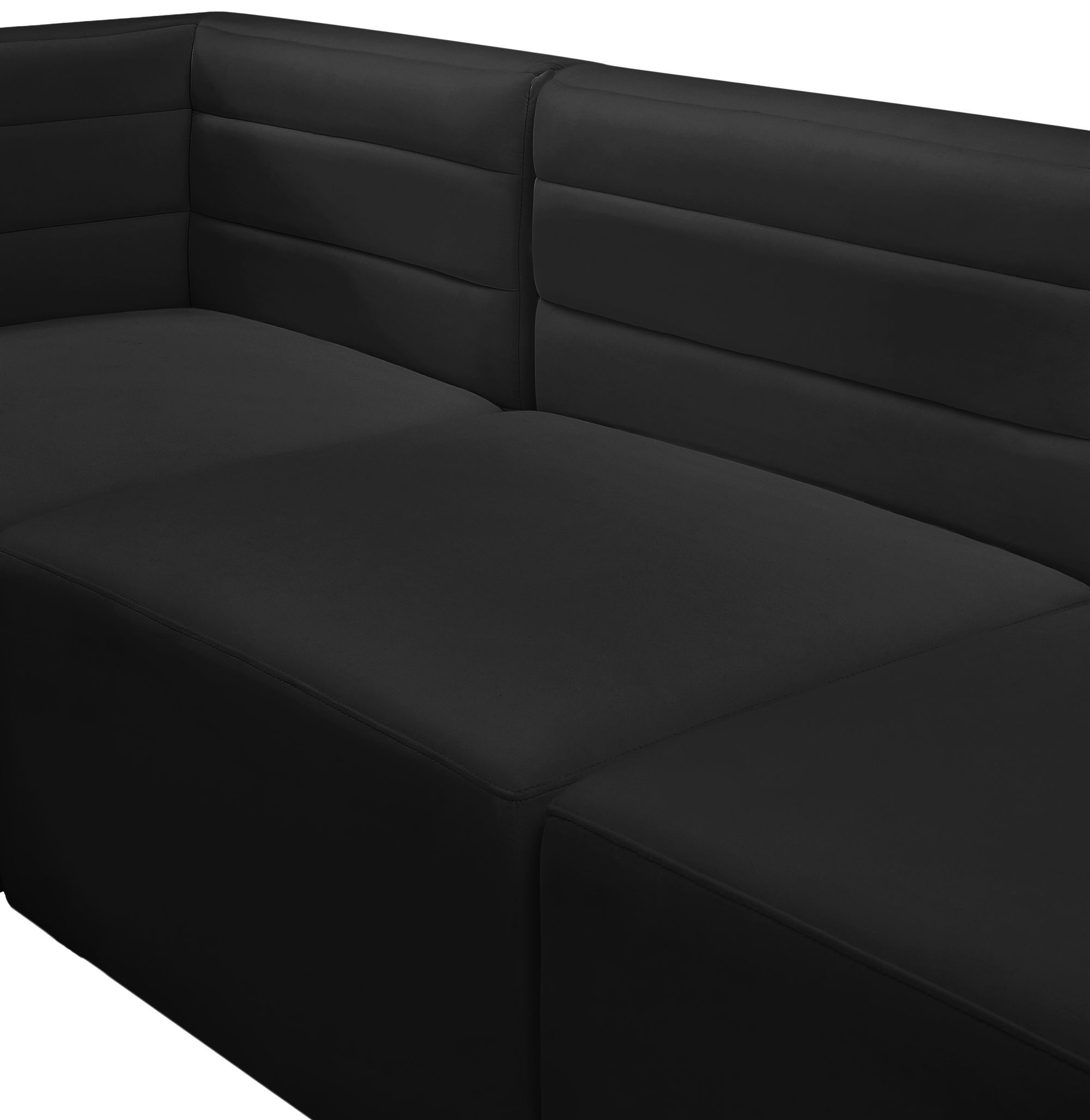 Quincy Velvet Modular Comfort Corner Chair