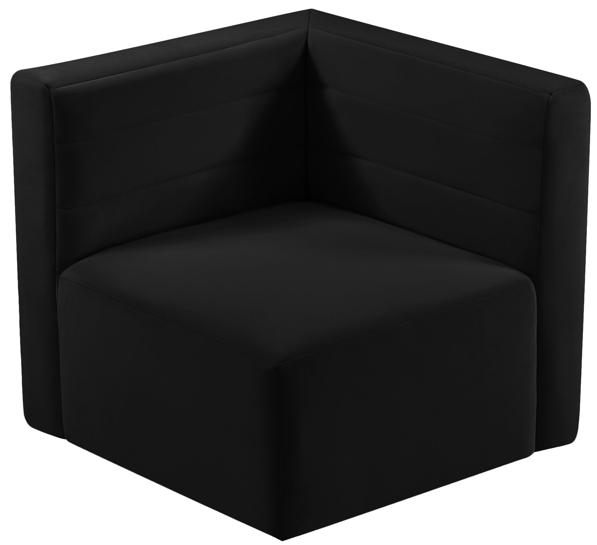 Quincy Velvet Modular Comfort Corner Chair