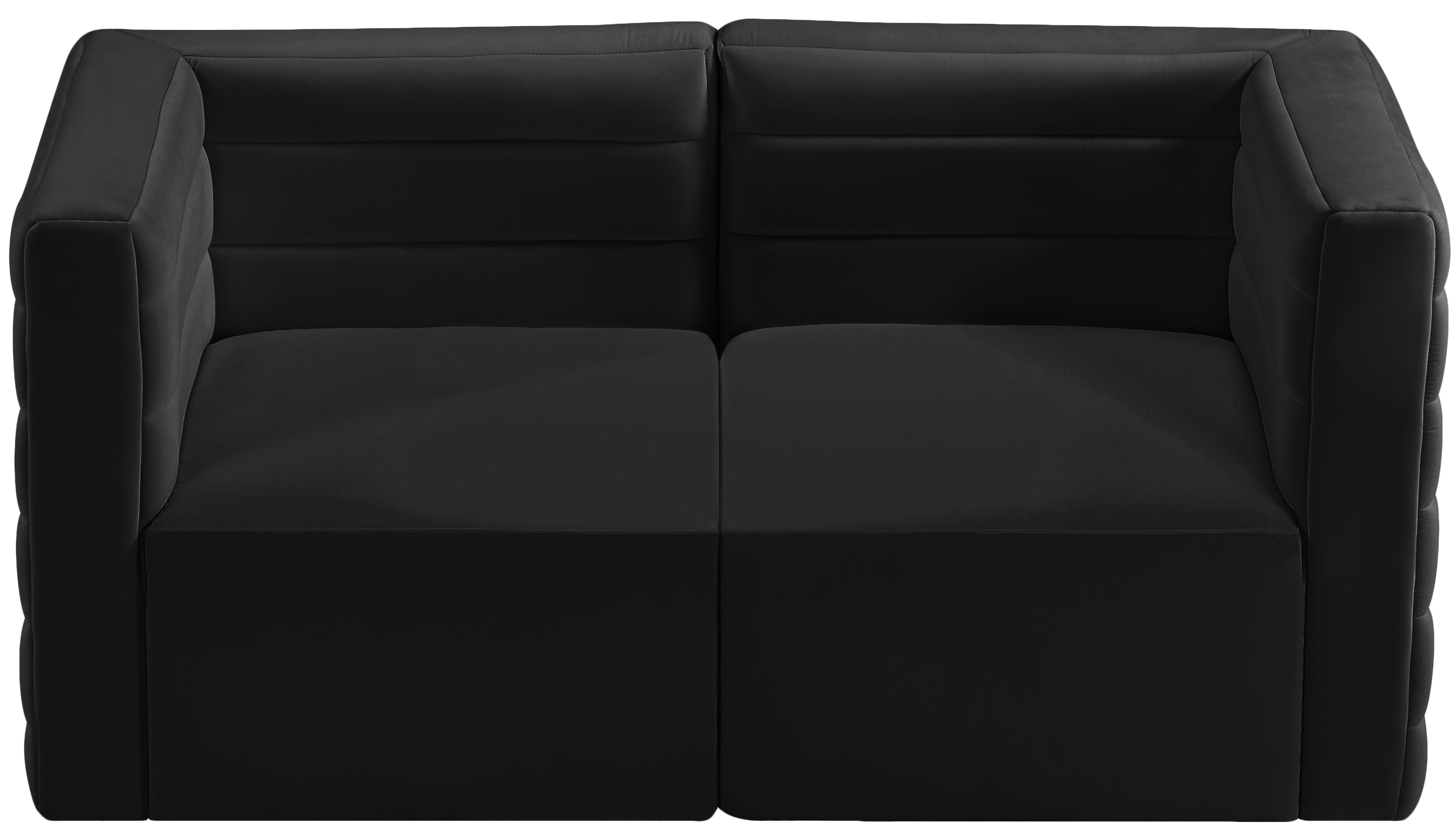 Quincy 63" Velvet Modular Comfort Sofa