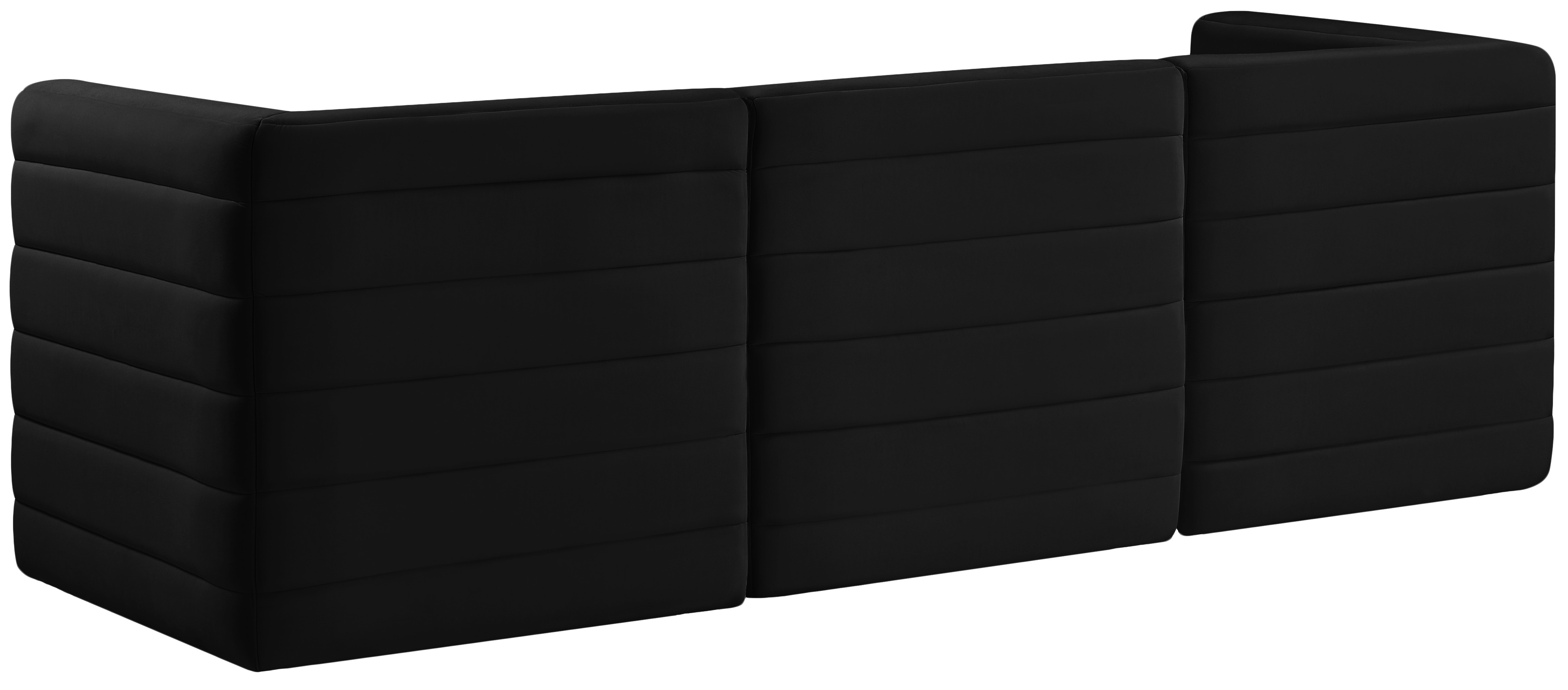 Quincy 95" Velvet Modular Comfort Sofa