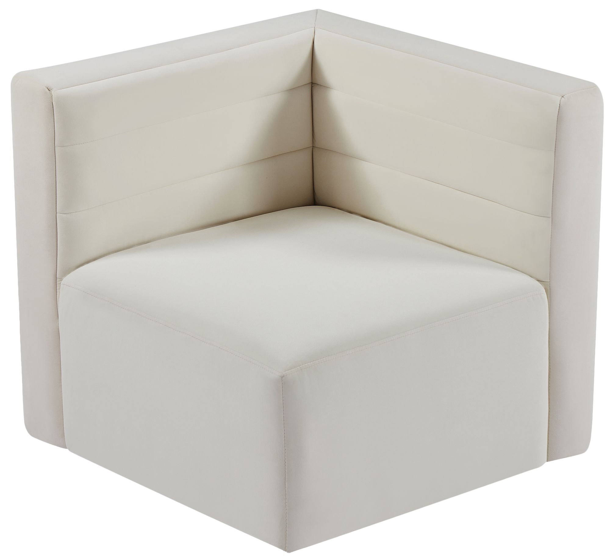 Quincy Velvet Modular Comfort Corner Chair