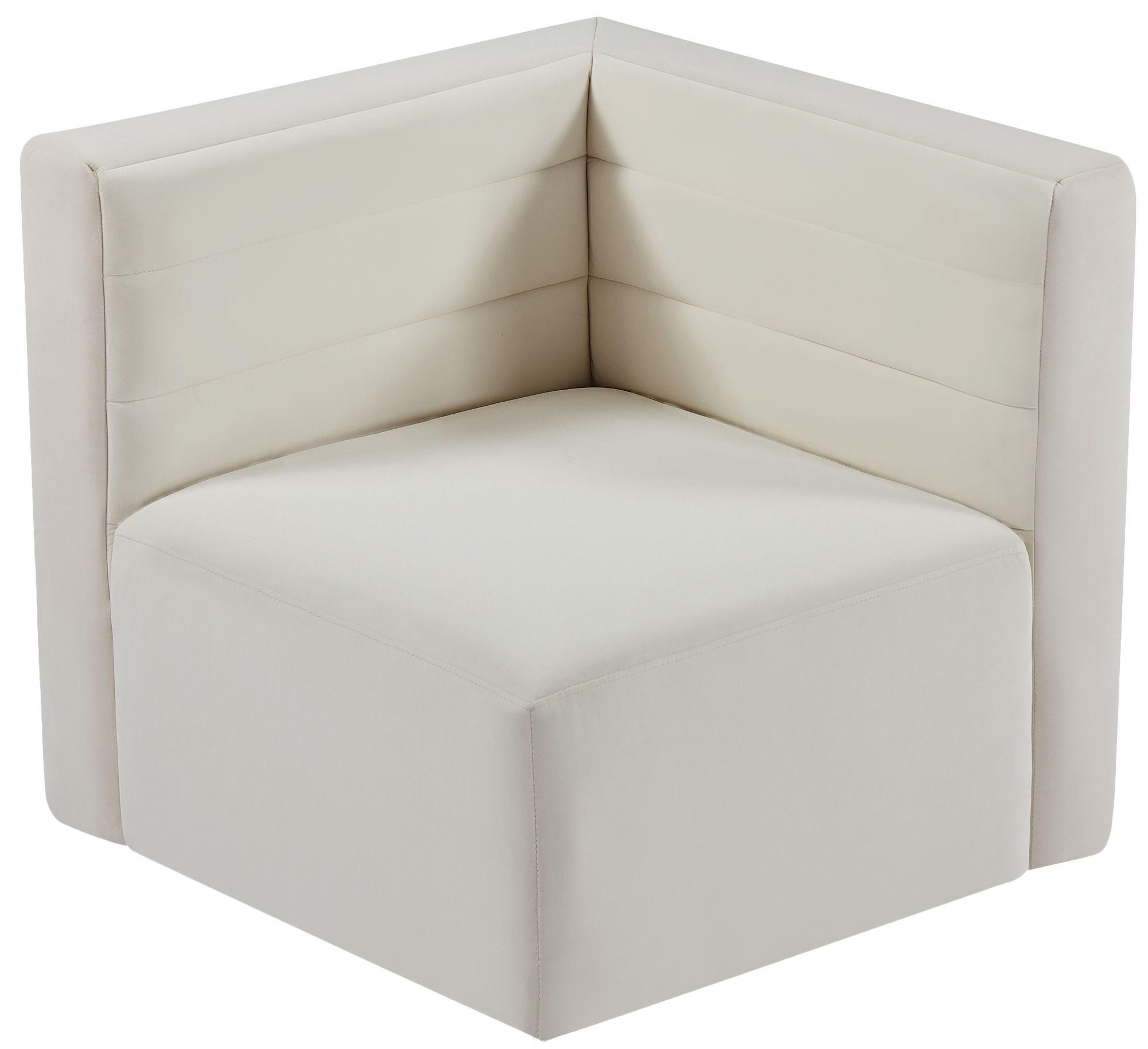 Quincy Velvet Modular Comfort Corner Chair
