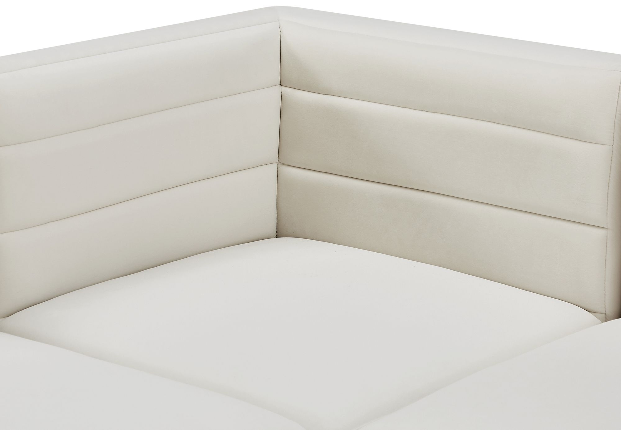 Quincy Velvet Modular Comfort Corner Chair