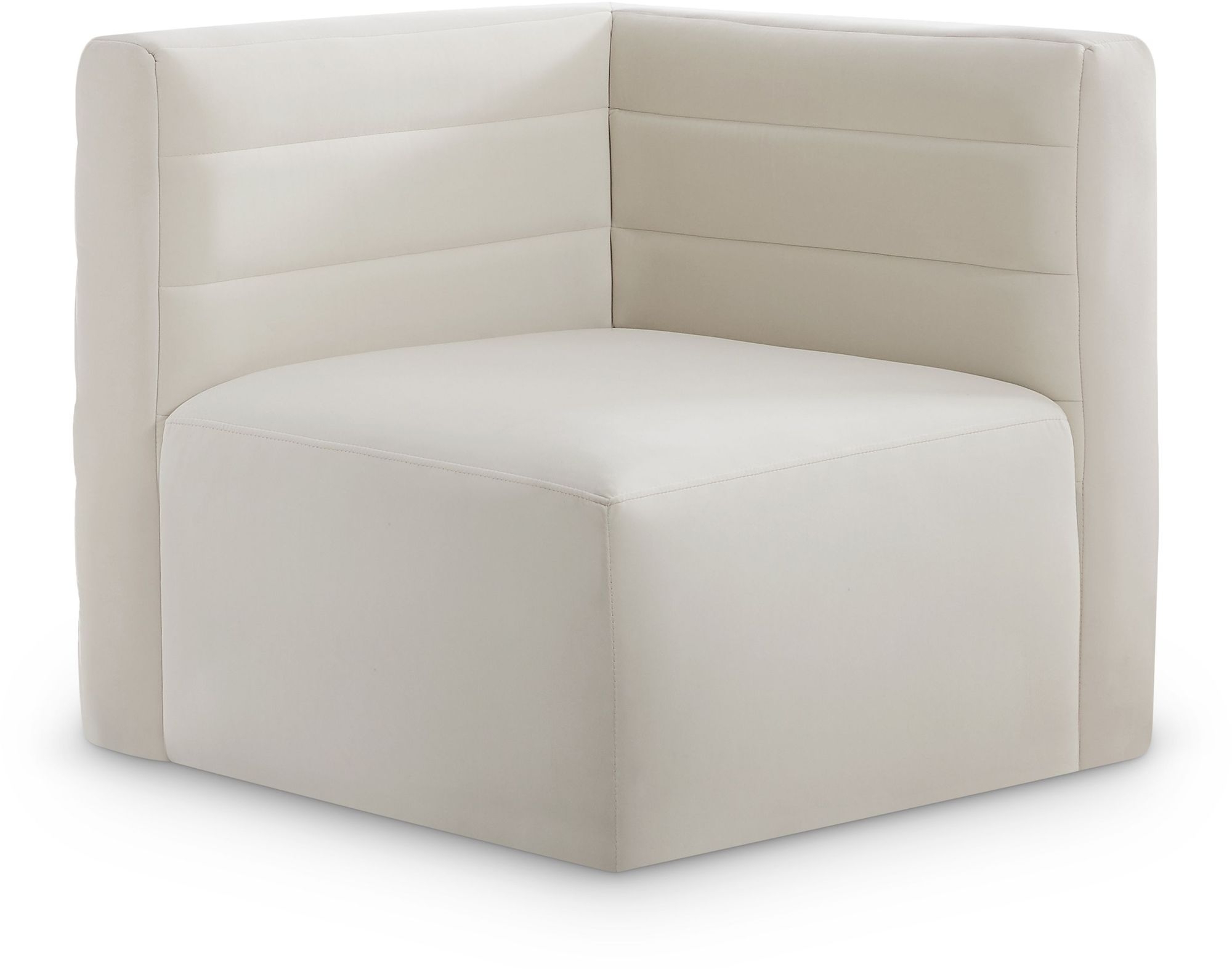 Quincy Velvet Modular Comfort Corner Chair