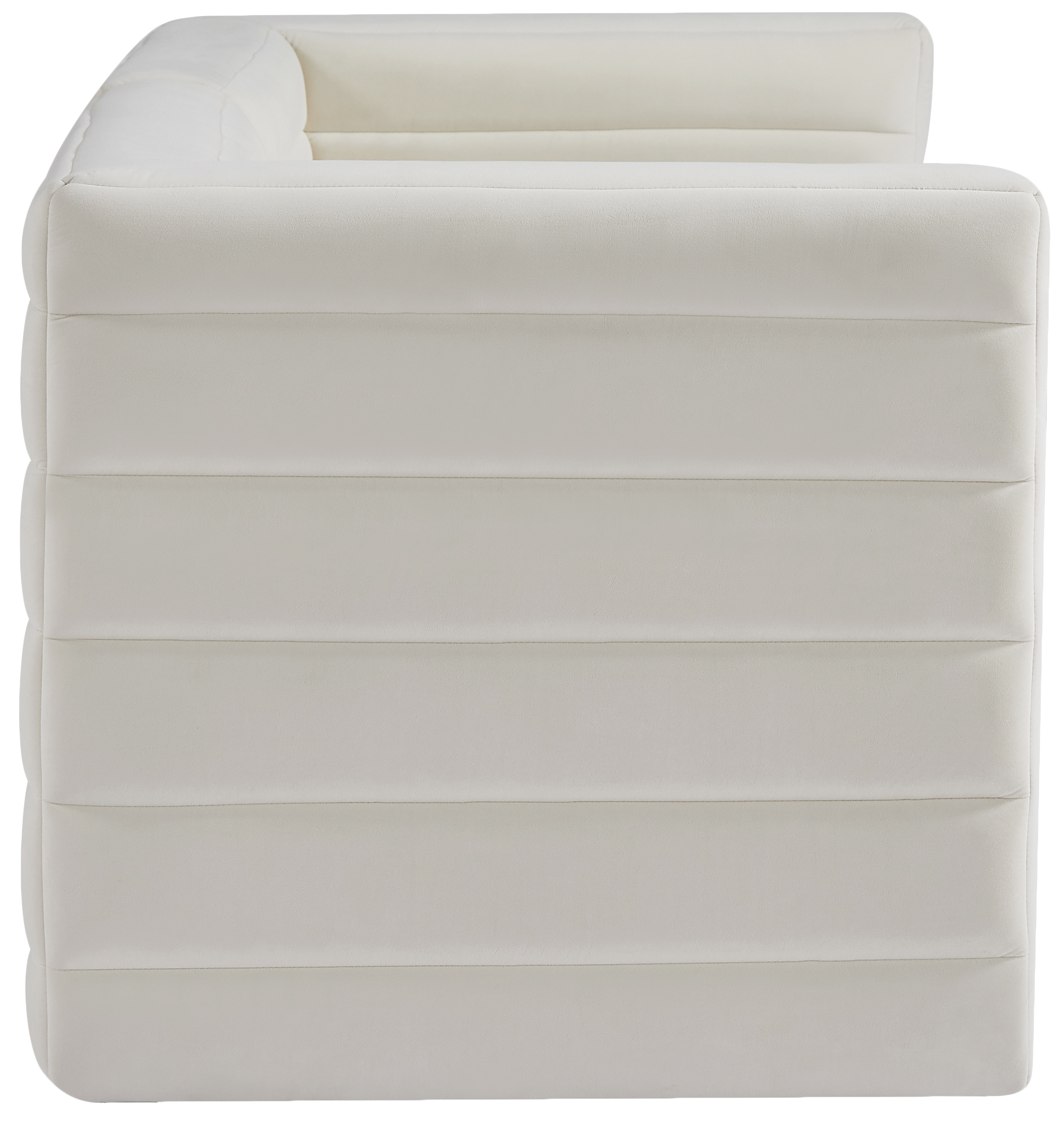 Quincy 63" Velvet Modular Comfort Sofa