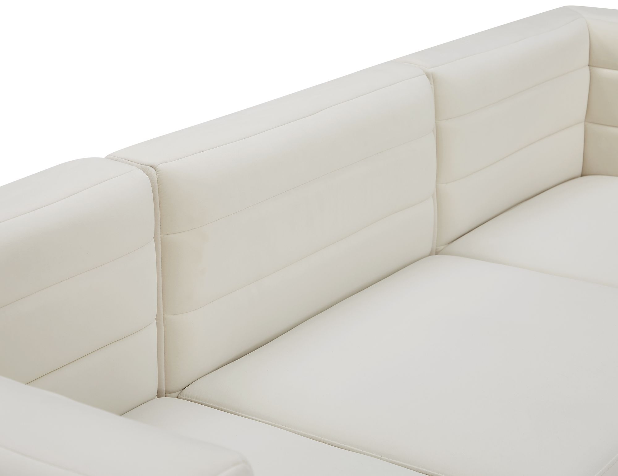 Quincy 158" 7-Piece Velvet Modular Comfort Sectional