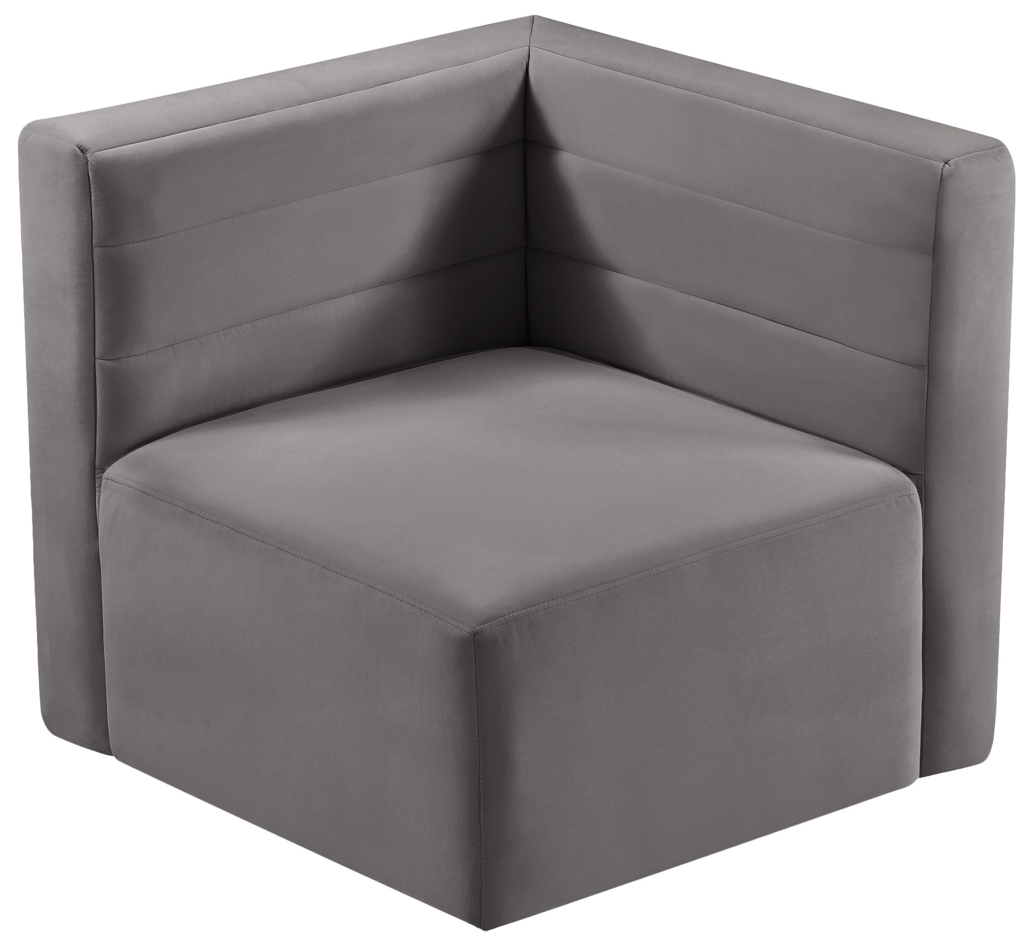 Quincy Velvet Modular Comfort Corner Chair