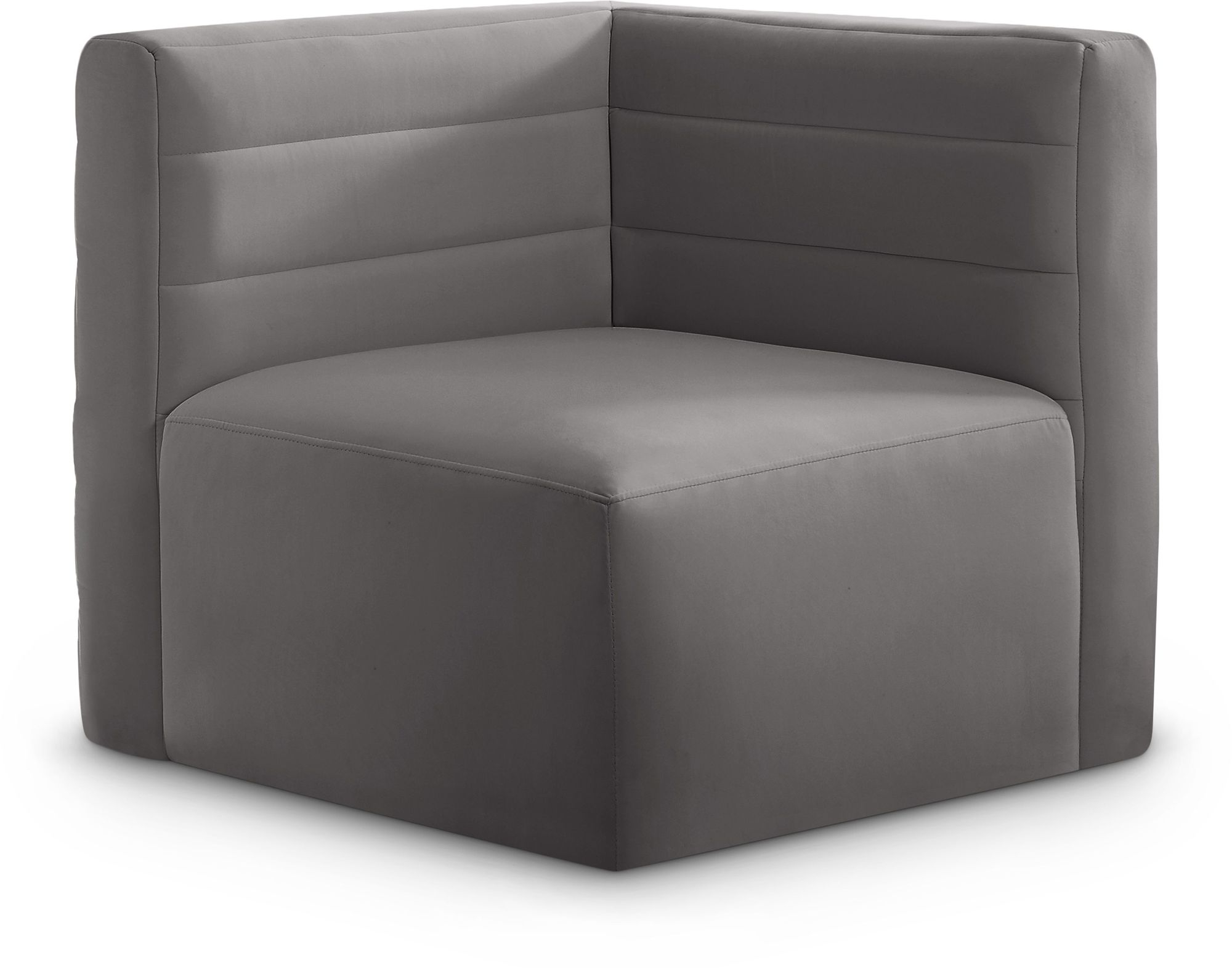 Quincy Velvet Modular Comfort Corner Chair