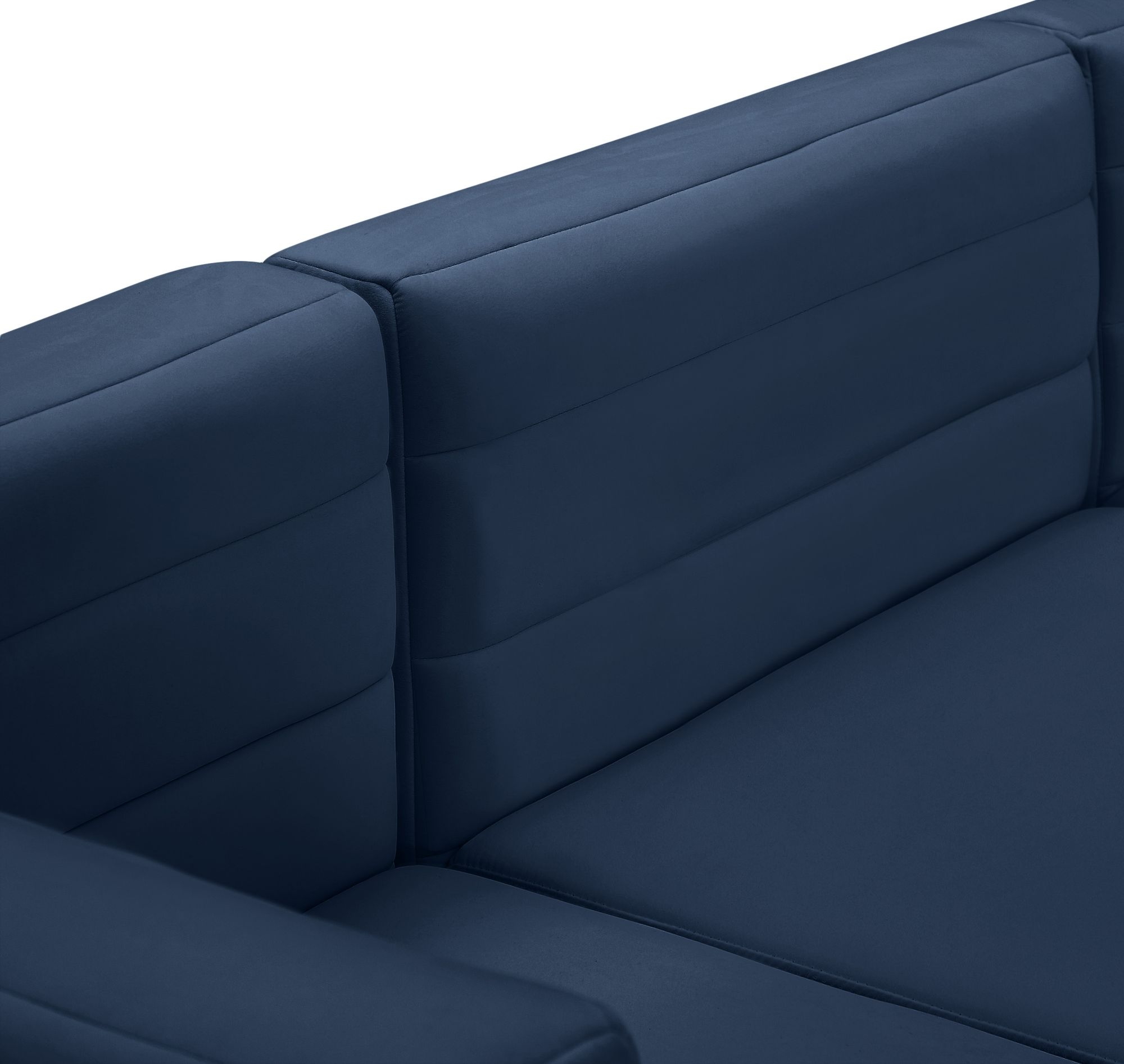 Quincy Velvet Modular Comfort Armless Chair